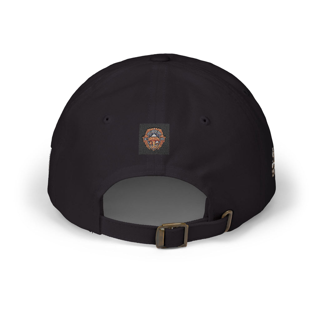 Mushroom Cluster Dad Cap — Psychedelic Nature Embroidered Baseball Hat