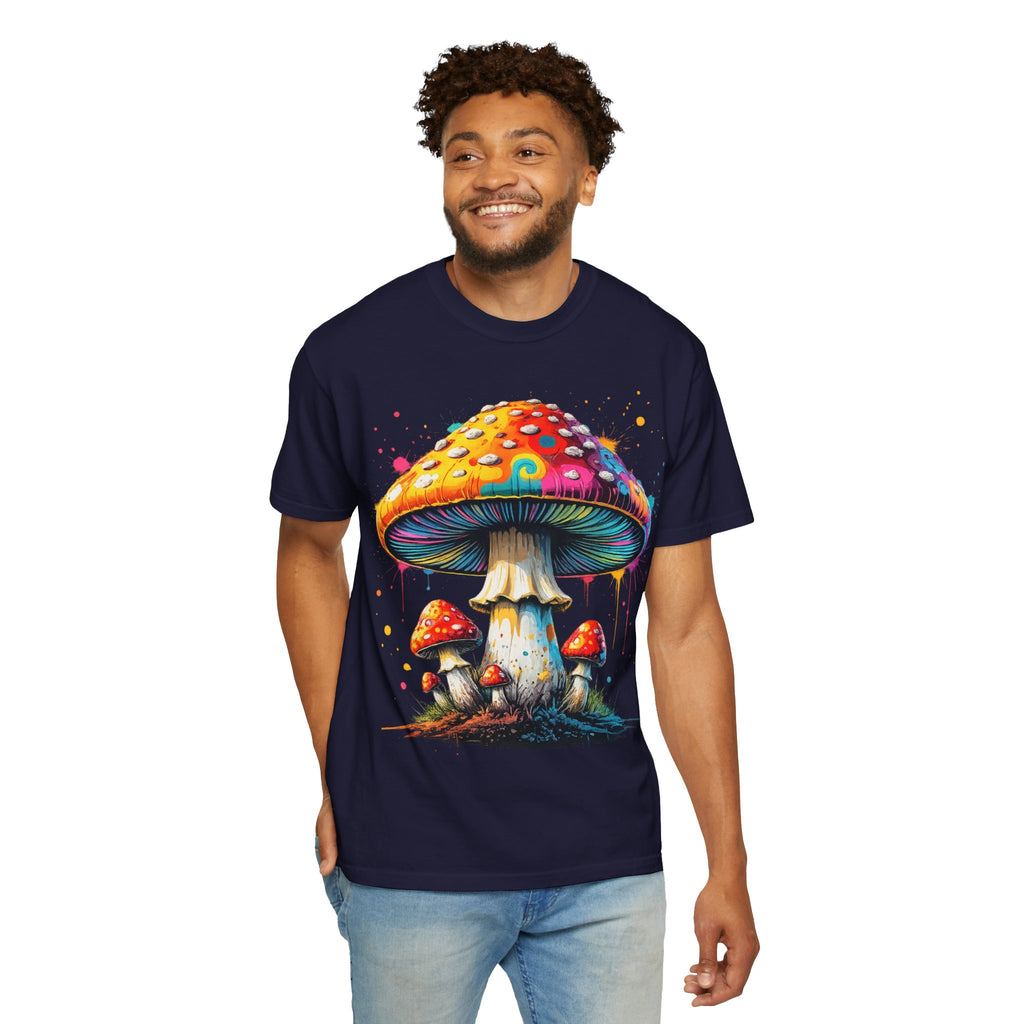 Lake Oswego Mushroom T-Shirt — Vintage Nature & Psychedelic Fungi Design