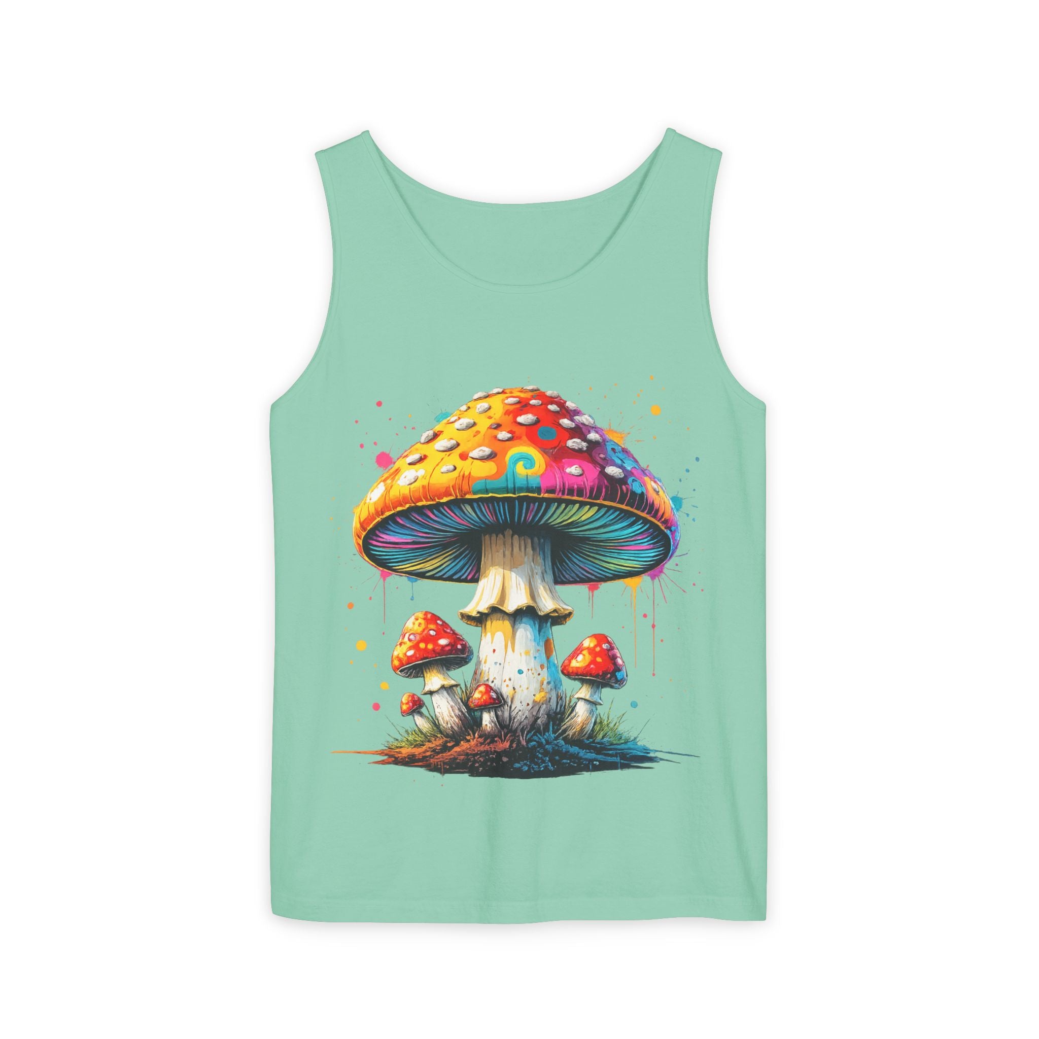 Mushroom Tank Top — Psychedelic & Portland Forest Graphic Tank
