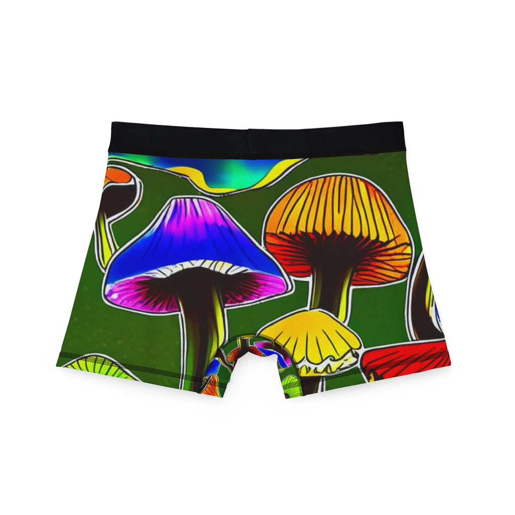 Caleçon Homme à Motifs Champignons — Imprimé Fungi Psychédélique Coloré