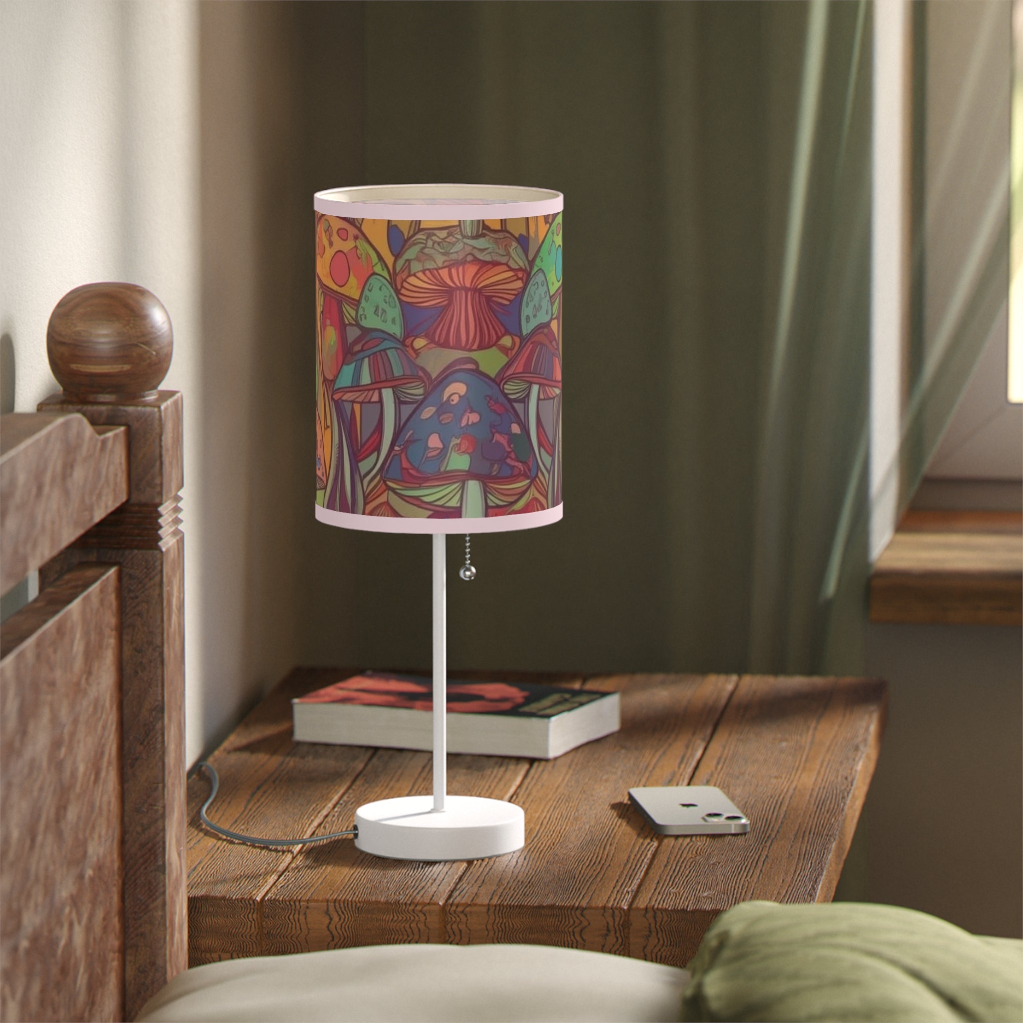 🍄🌈✨Enchanted Shroom Lamp – Mystical Glow for Your Space🍄✨💡