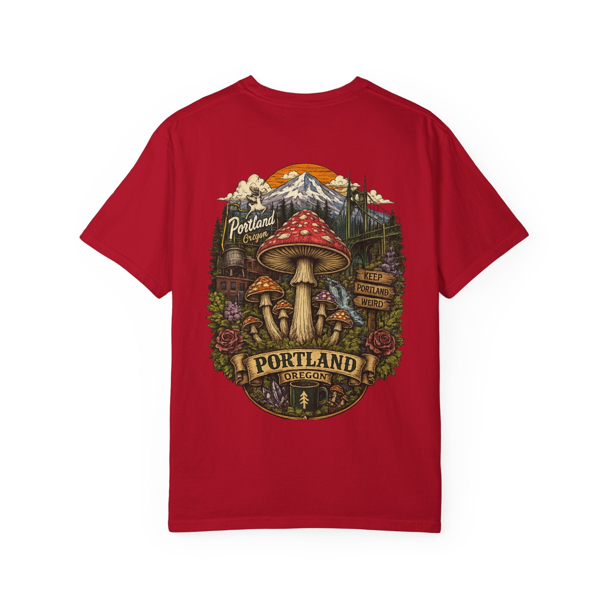 Mushroom Graphic T-Shirt