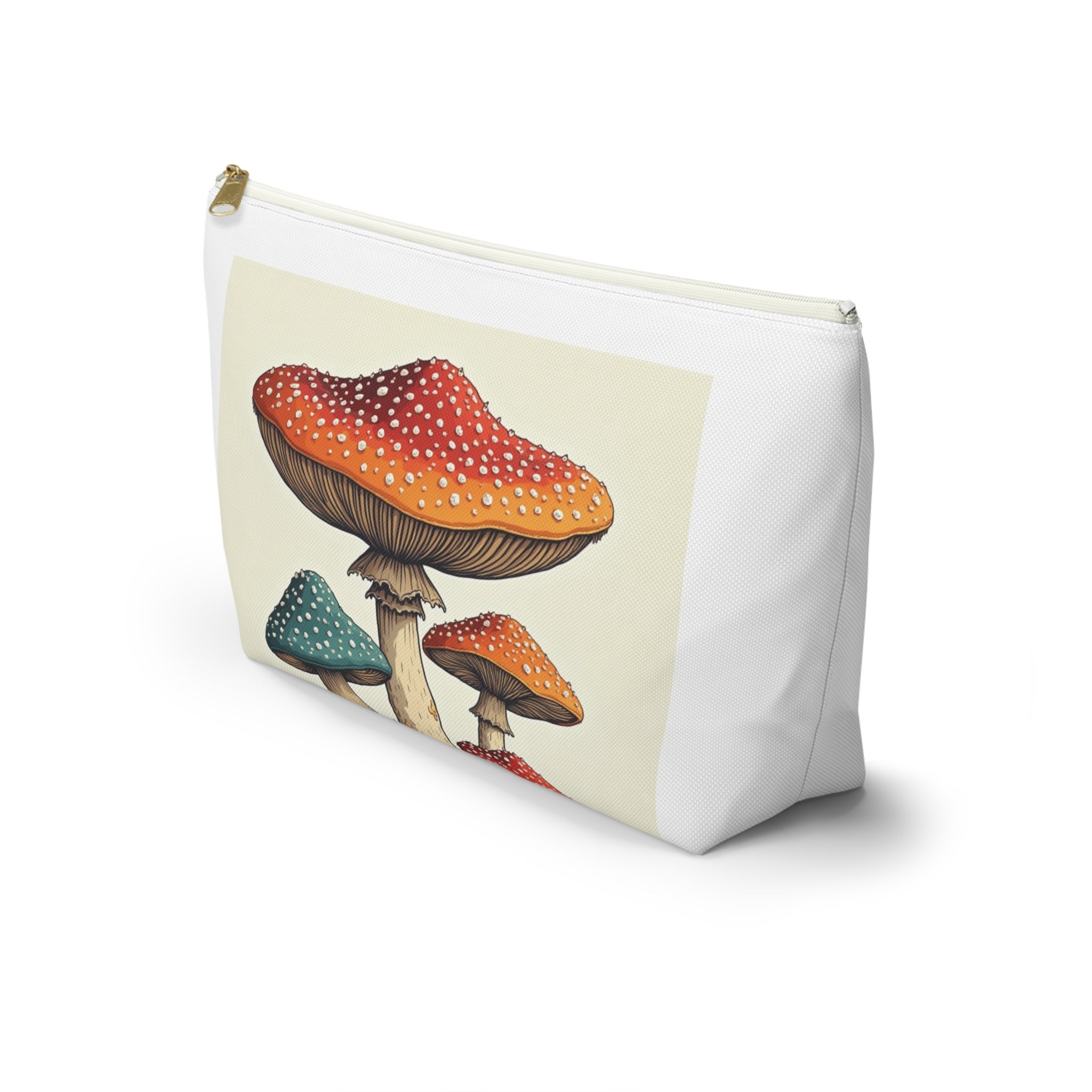 🍄 "Fungi Finds" Zipper Pouch – Carry the Magic with You  Because your essentials deserve a home that's just as enchanting.