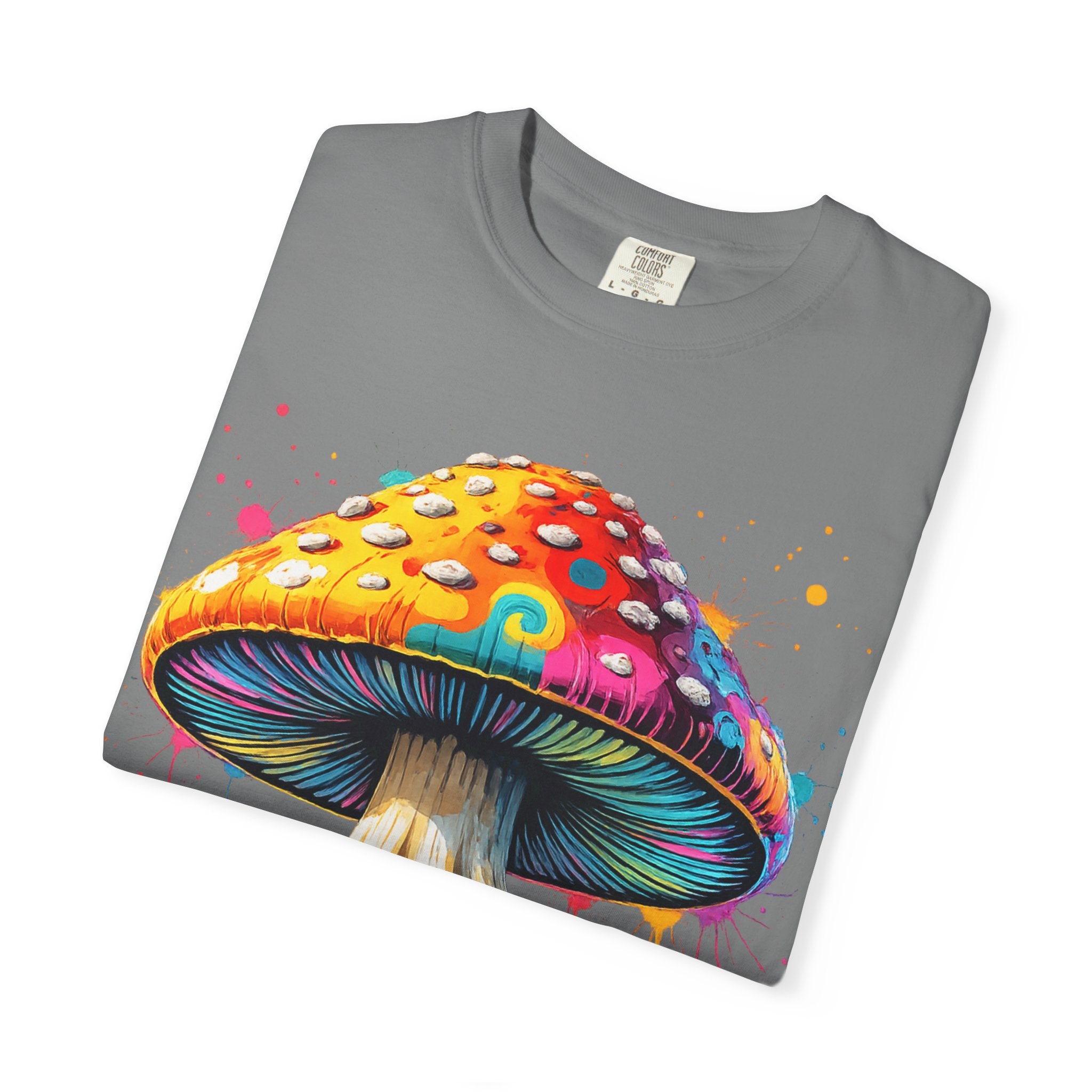 Lake Oswego Mushroom T-Shirt — Vintage Nature & Psychedelic Fungi Design