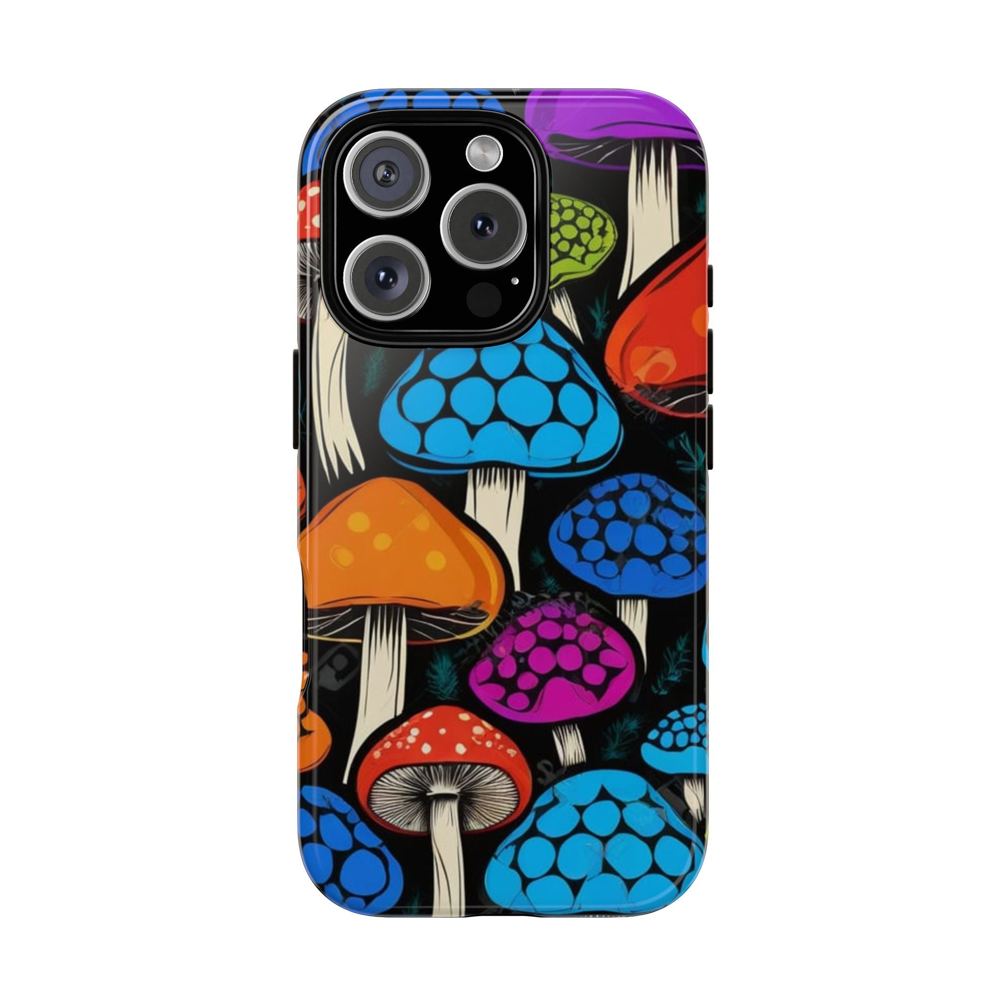 🍄 Shroom Pop iPhone Case – Protect Your Phone in Psychedelic Style 🌈📱