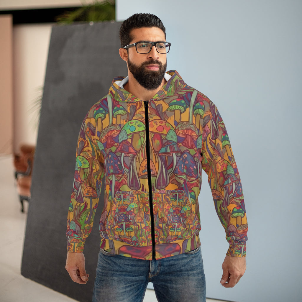 Trailblazer Shroomscape Zip Hoodie 🍄