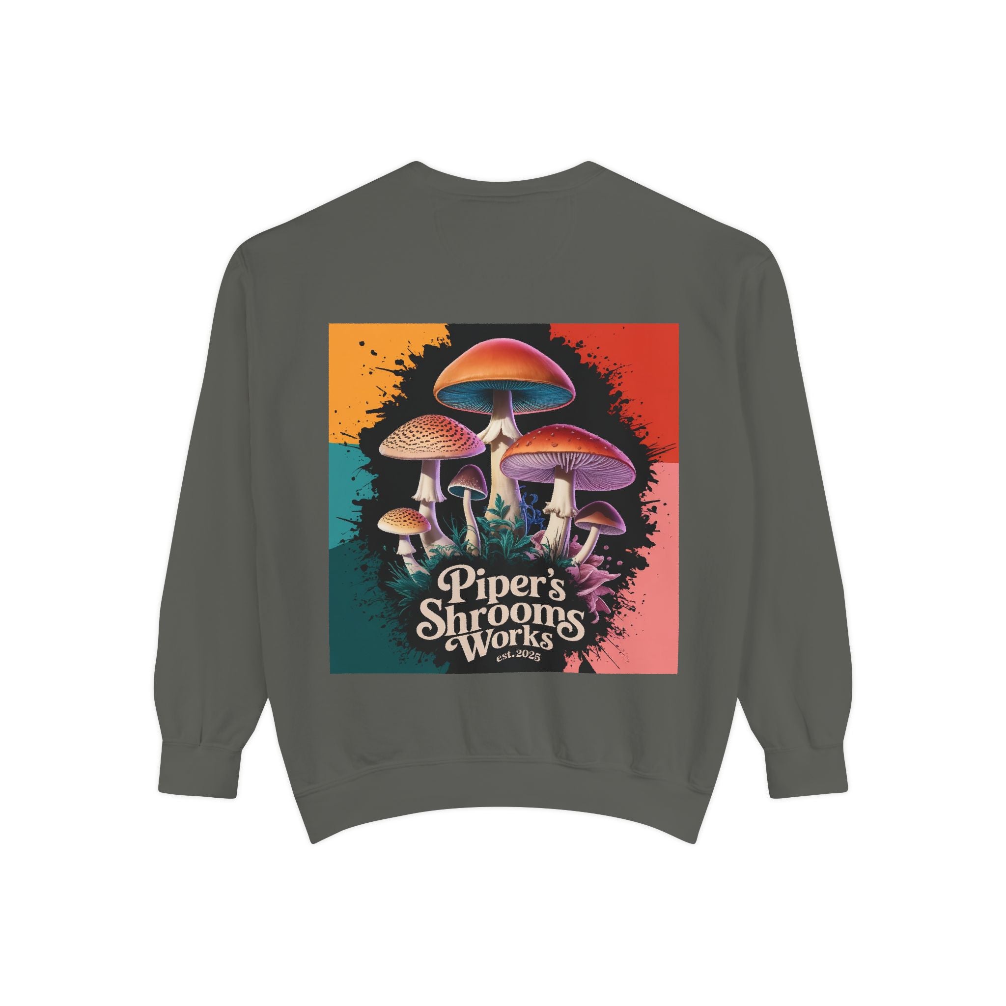 🦁 Lionheart & Shrooms Sweatshirt – Wear the Wild Within 🍄