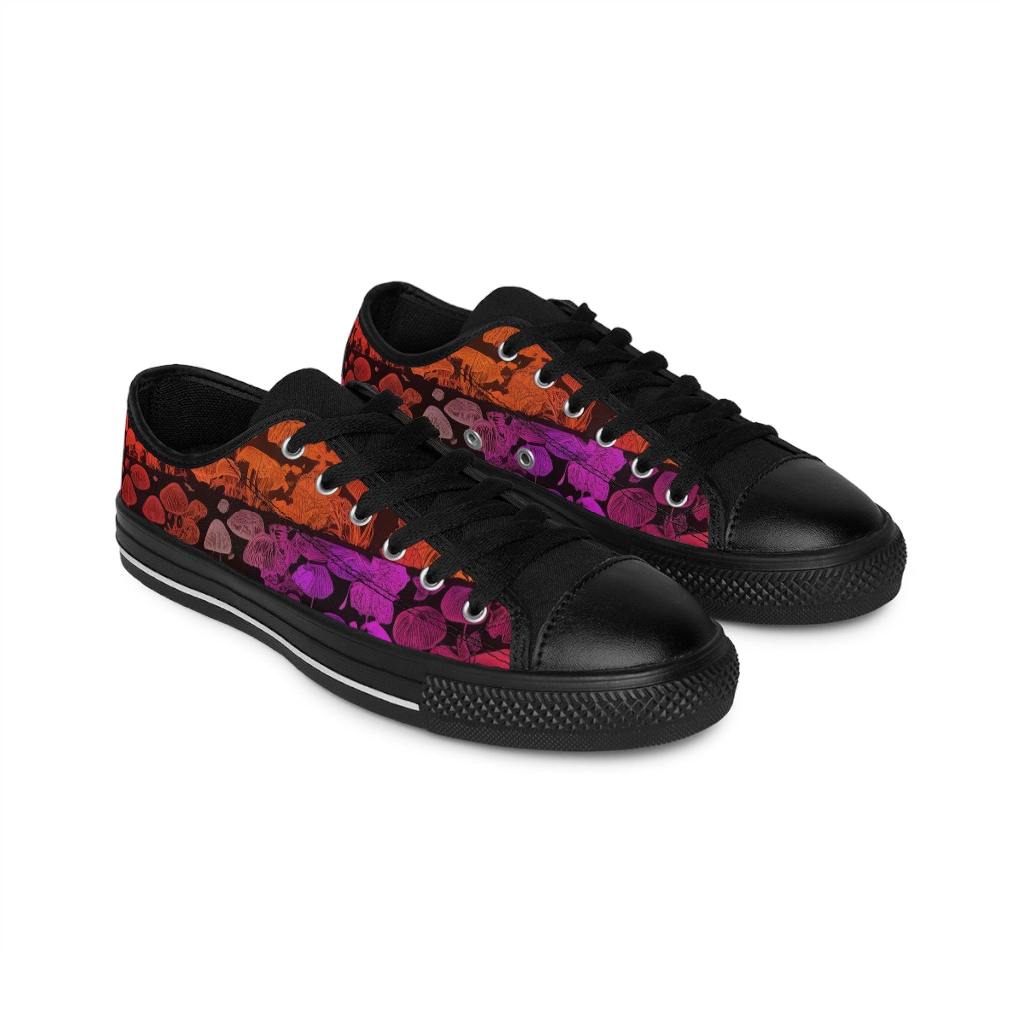 🔥 Rainbow Fungi Low-Top Sneakers 🍄Men's Sneakers