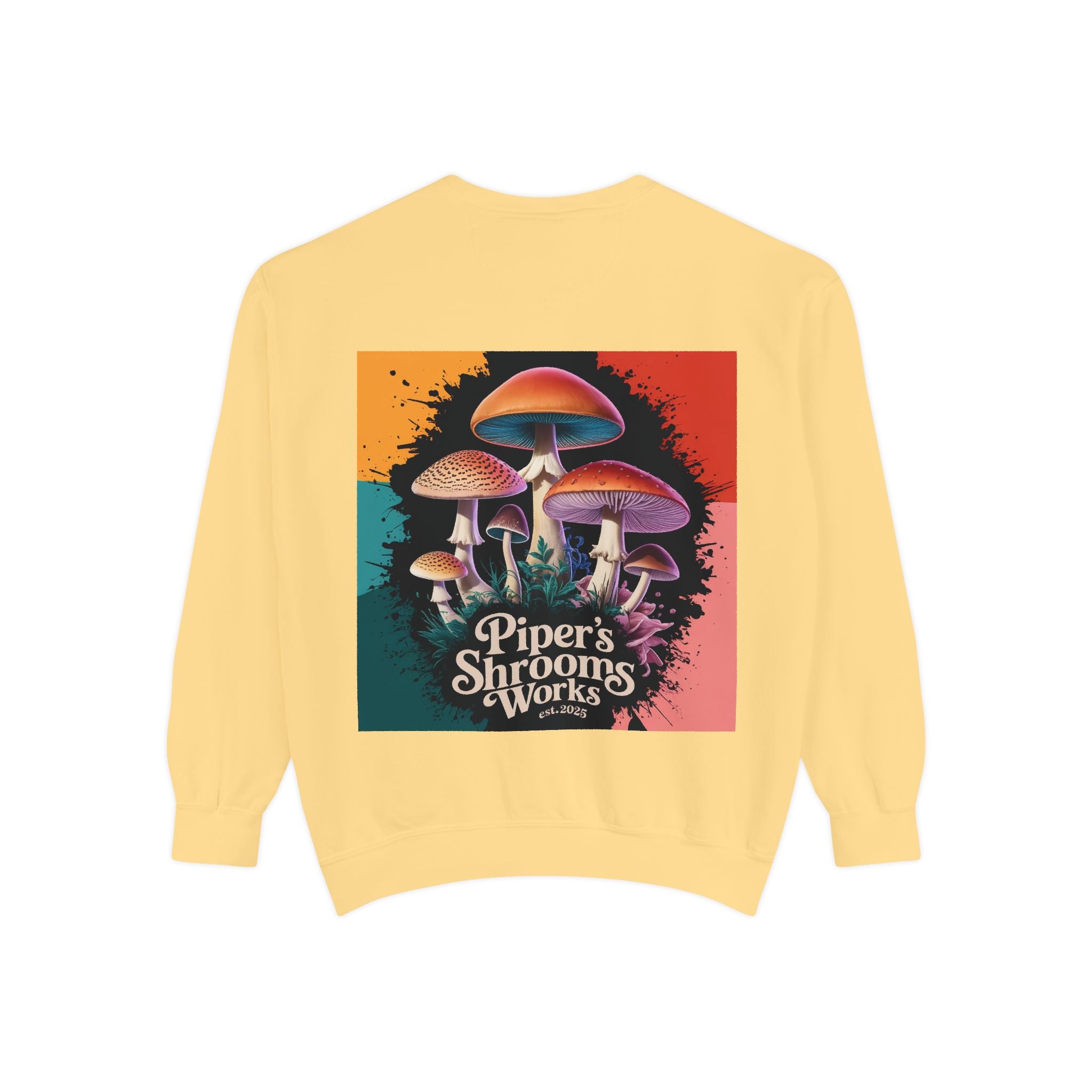🦁 Lionheart & Shrooms Sweatshirt – Wear the Wild Within 🍄