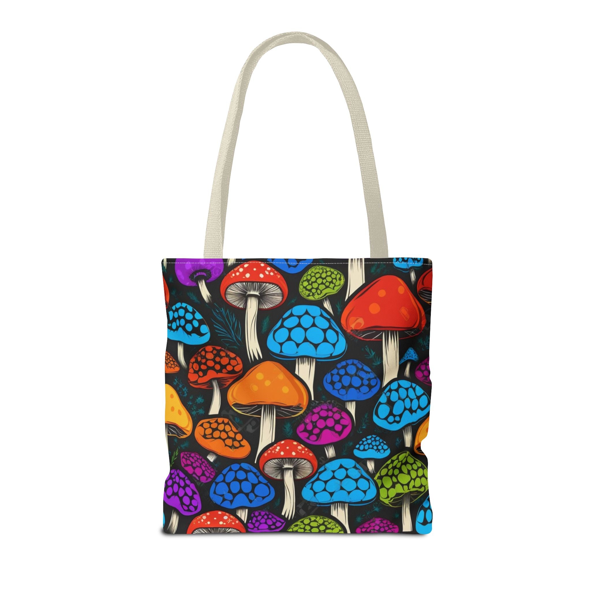 🌈 Color Pop Mushroom Tote – Carry Bold, Live Bright 🍄👜