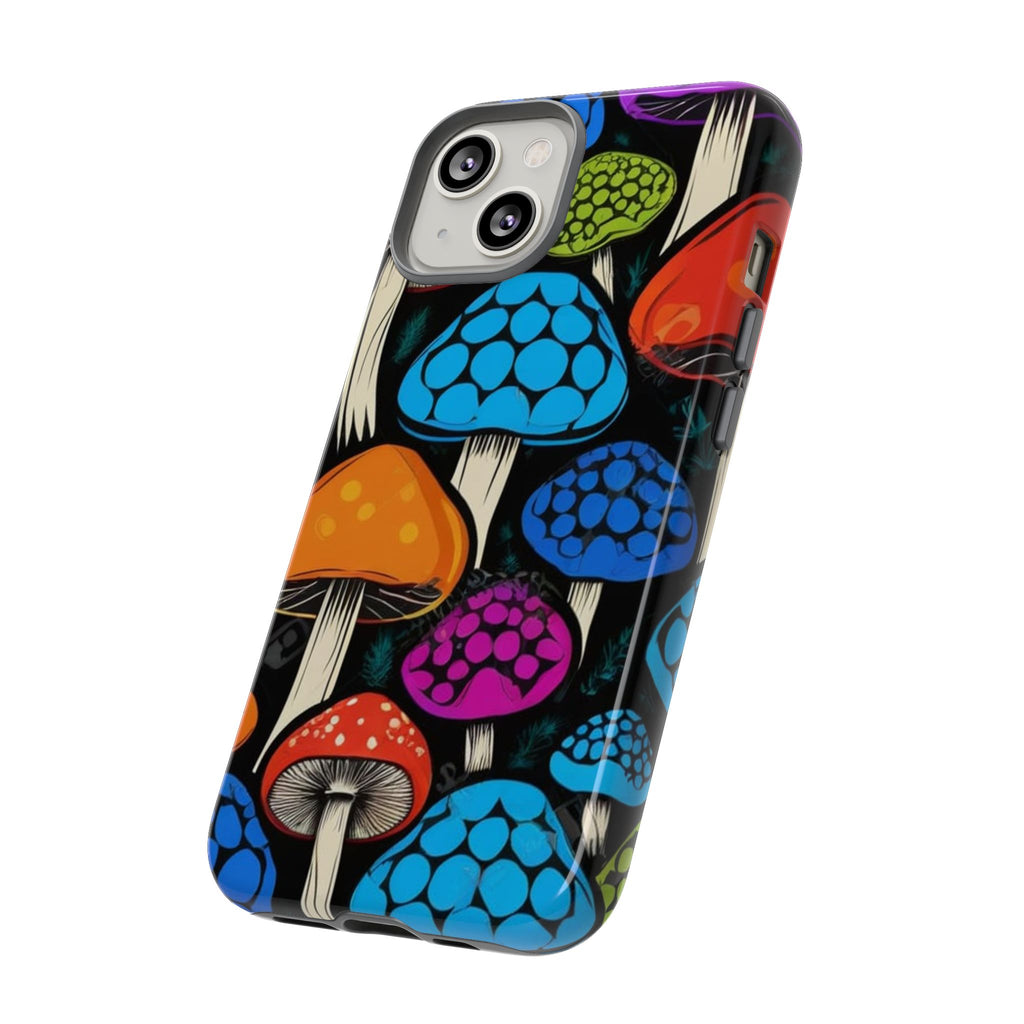 🍄 Shroom Pop iPhone Case – Protect Your Phone in Psychedelic Style 🌈📱