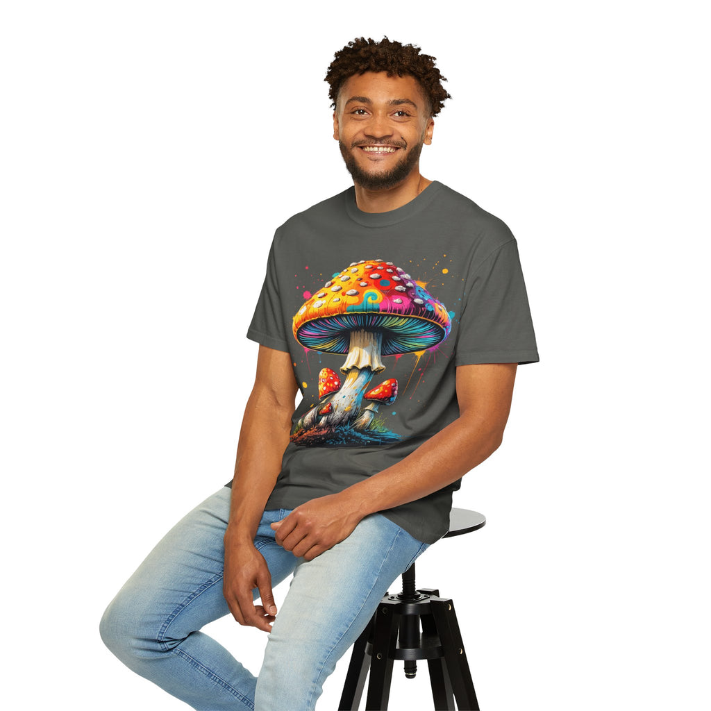 Lake Oswego Mushroom T-Shirt — Vintage Nature & Psychedelic Fungi Design