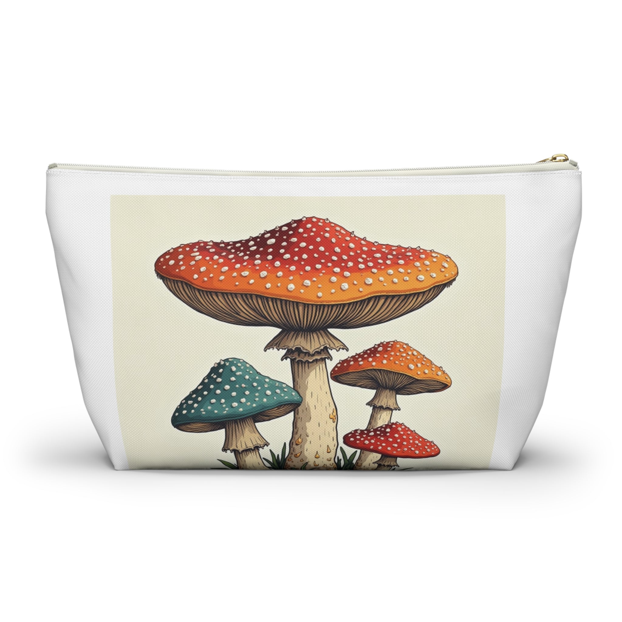 🍄 "Fungi Finds" Zipper Pouch – Carry the Magic with You  Because your essentials deserve a home that's just as enchanting.