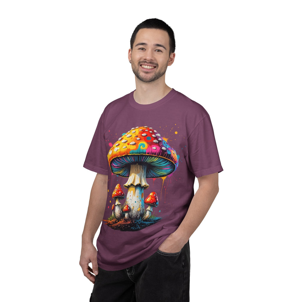Lake Oswego Mushroom T-Shirt — Vintage Nature & Psychedelic Fungi Design