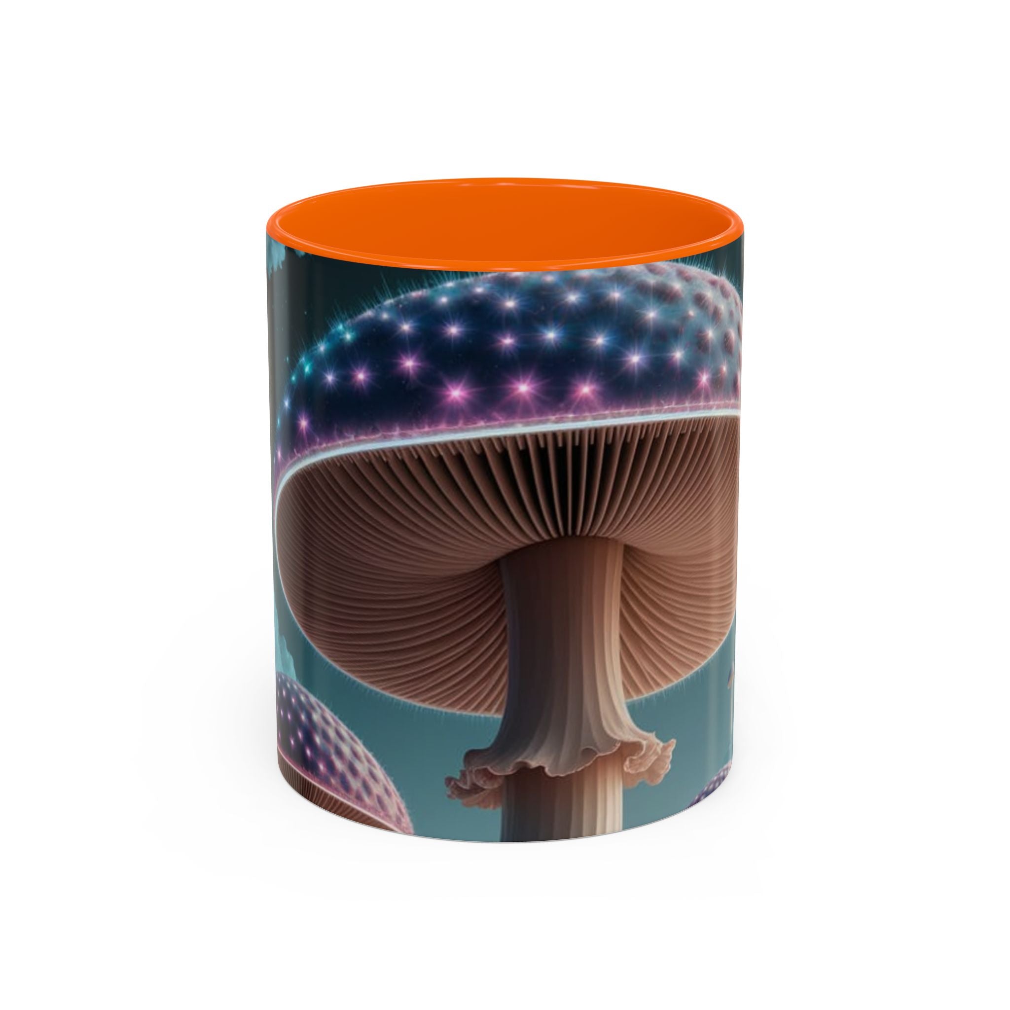 Mug: Mystical Glow Mushroom Coffee Mug — Psychedelic Fantasy Accent Mug