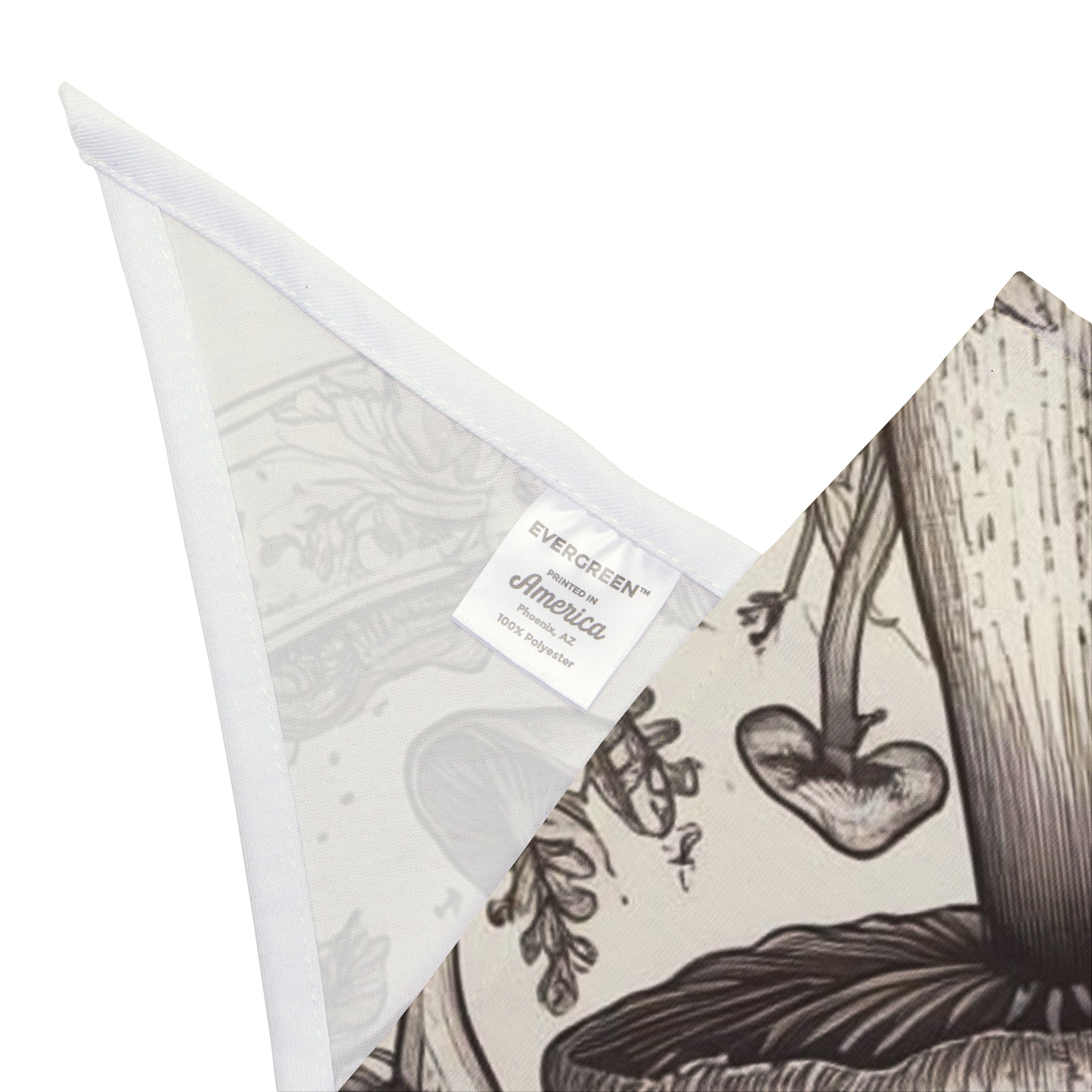 🍄 "Whispers of the Wild" Mushroom Bandana – Earthy. Elegant. Enchanted.  Wrap yourself in ancient woodland magic with the Whispers of the Wild bandana.