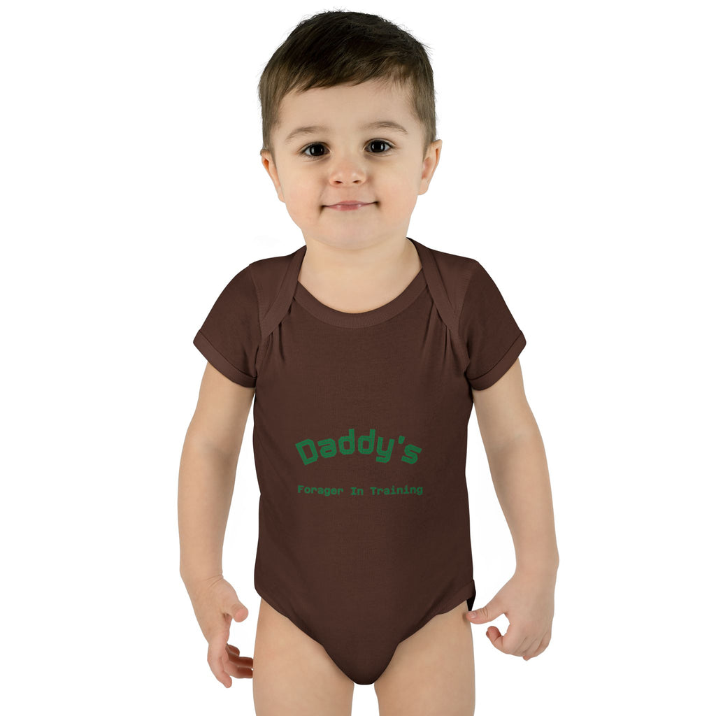 🍄👶 “Forest Friends” Baby Bodysuit One Piece