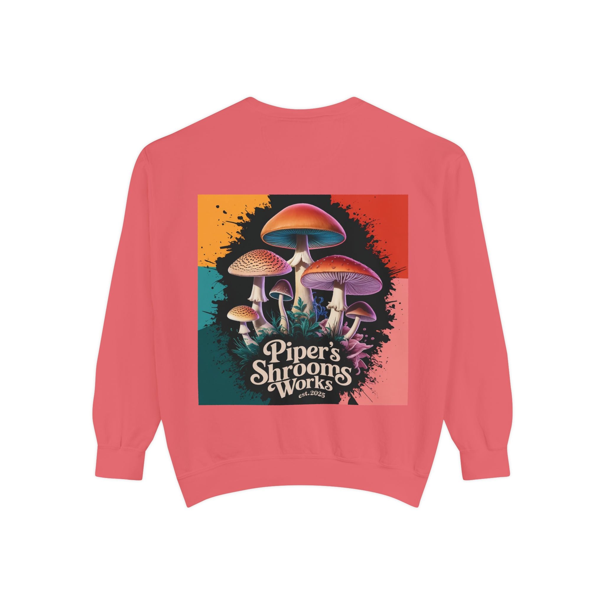 🦁 Lionheart & Shrooms Sweatshirt – Wear the Wild Within 🍄