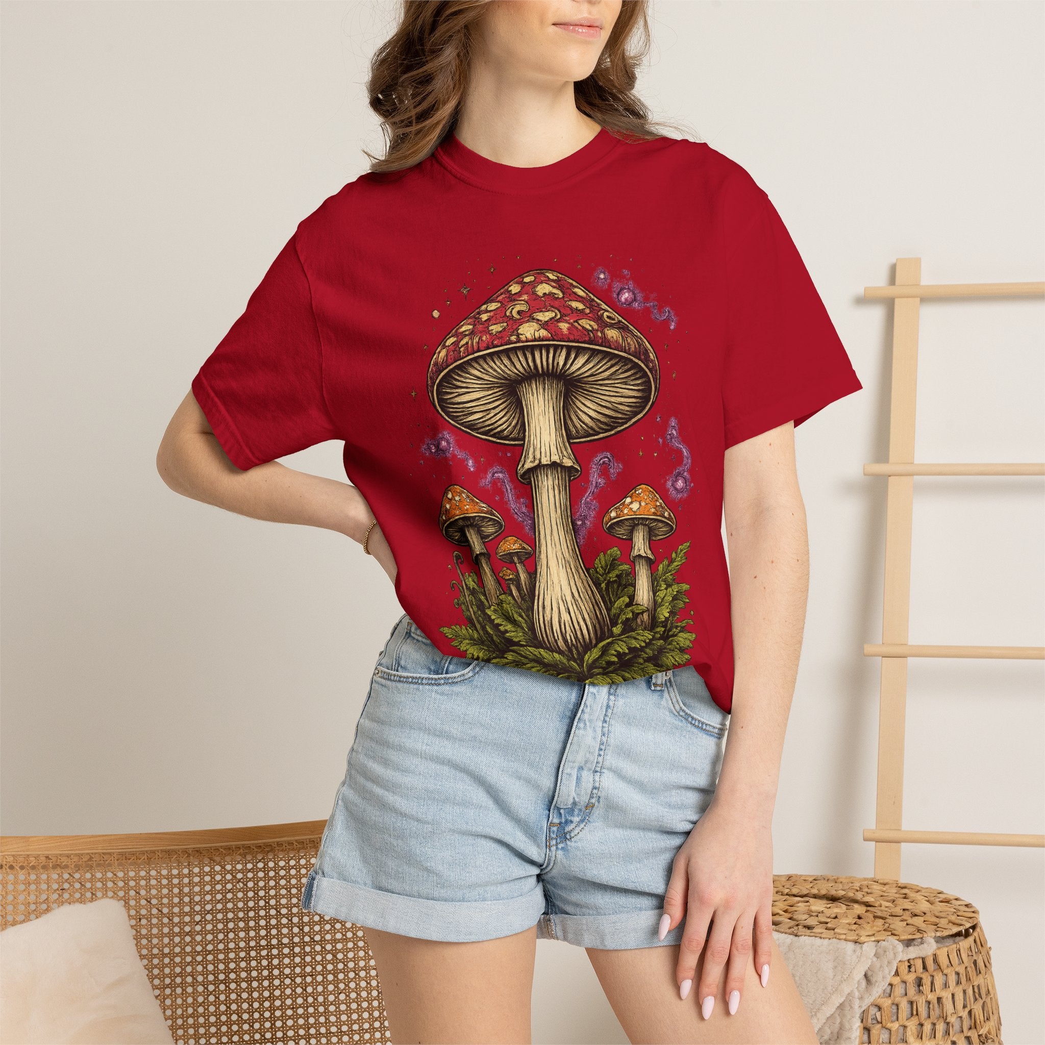Mushroom Graphic T-Shirt