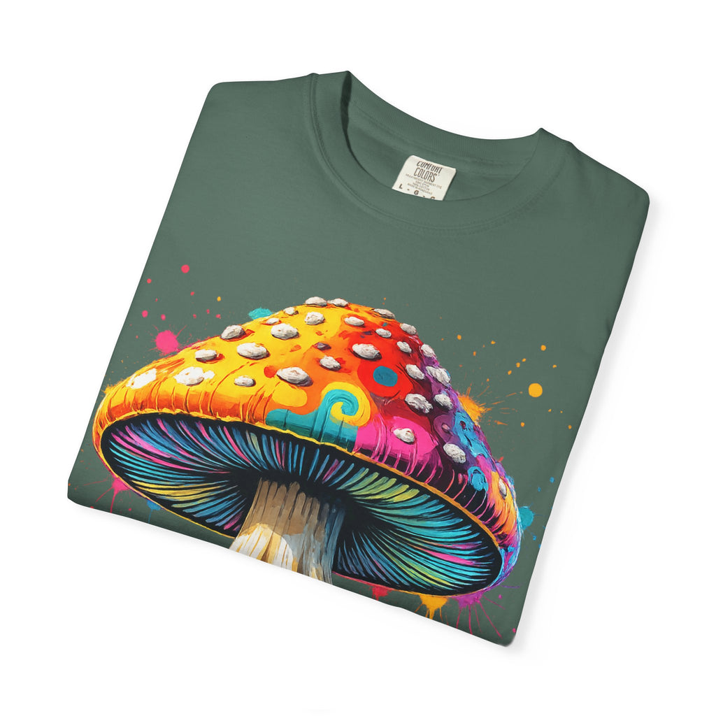 Lake Oswego Mushroom T-Shirt — Vintage Nature & Psychedelic Fungi Design