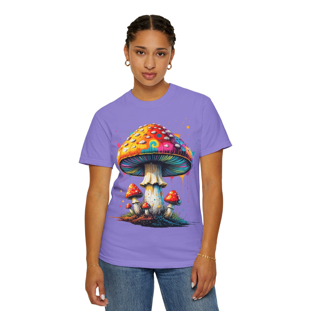 Lake Oswego Mushroom T-Shirt — Vintage Nature & Psychedelic Fungi Design