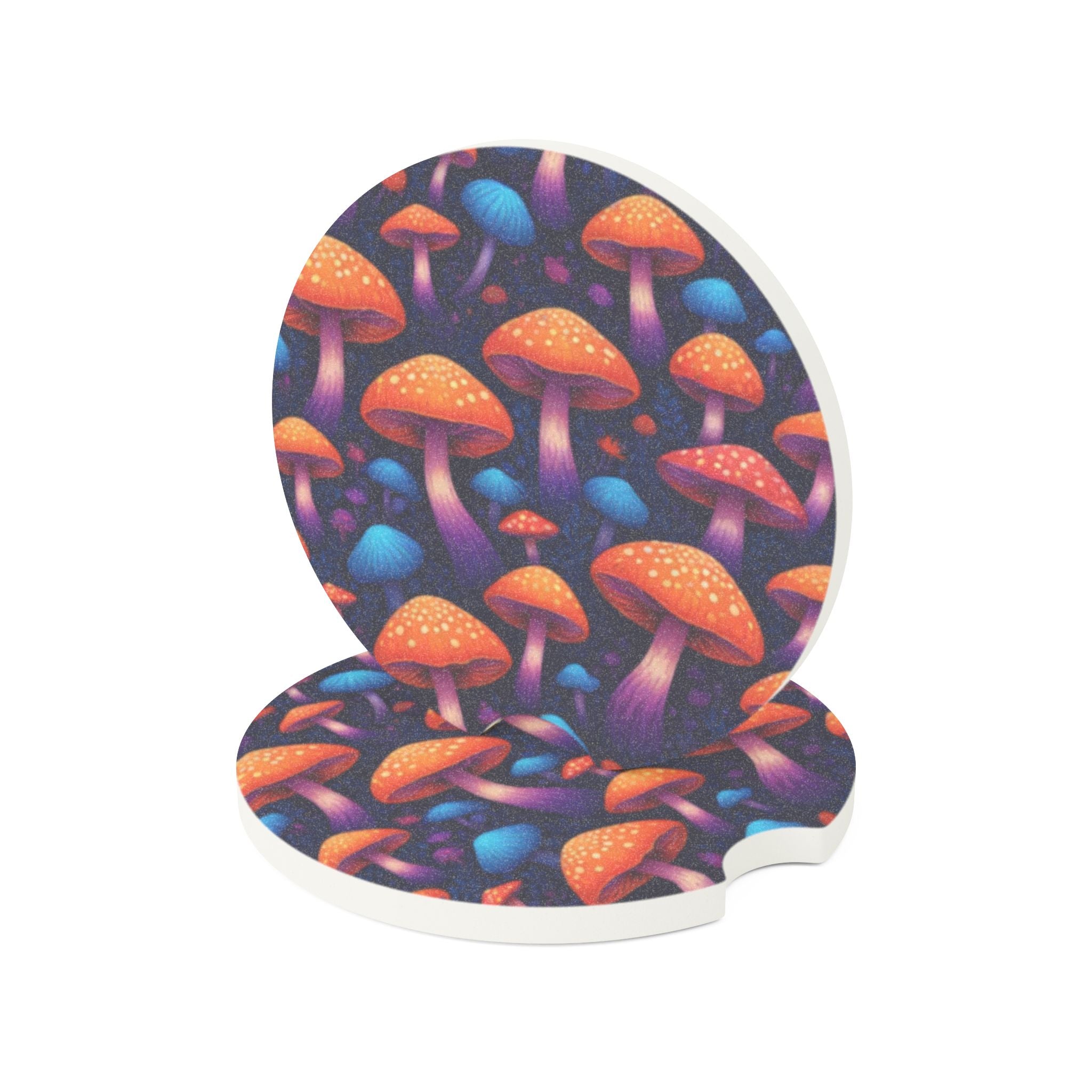🌟 Shroomy Ride – Mushroom Car Coasters 🍄✨