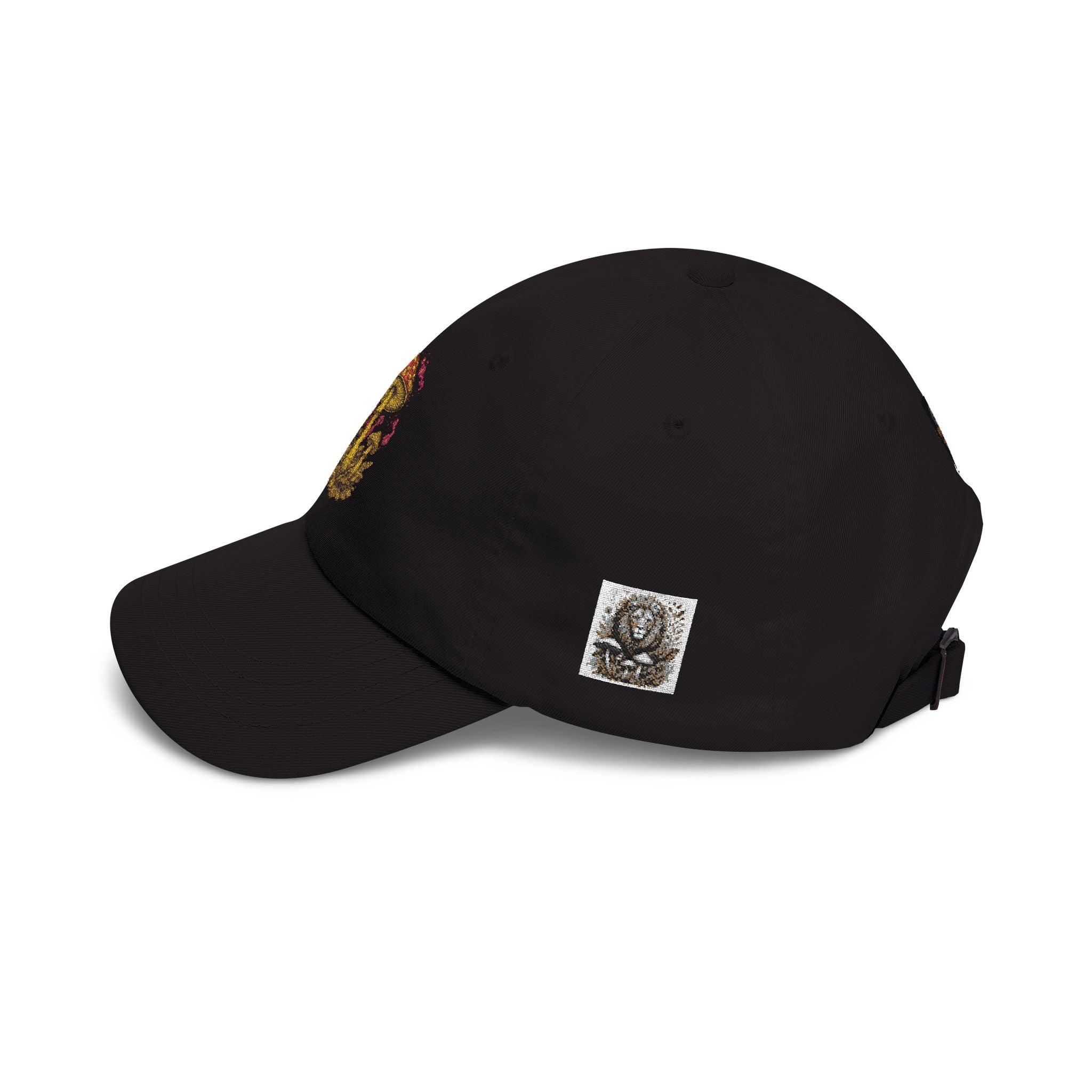 Mushroom Cluster Dad Cap — Psychedelic Nature Embroidered Baseball Hat