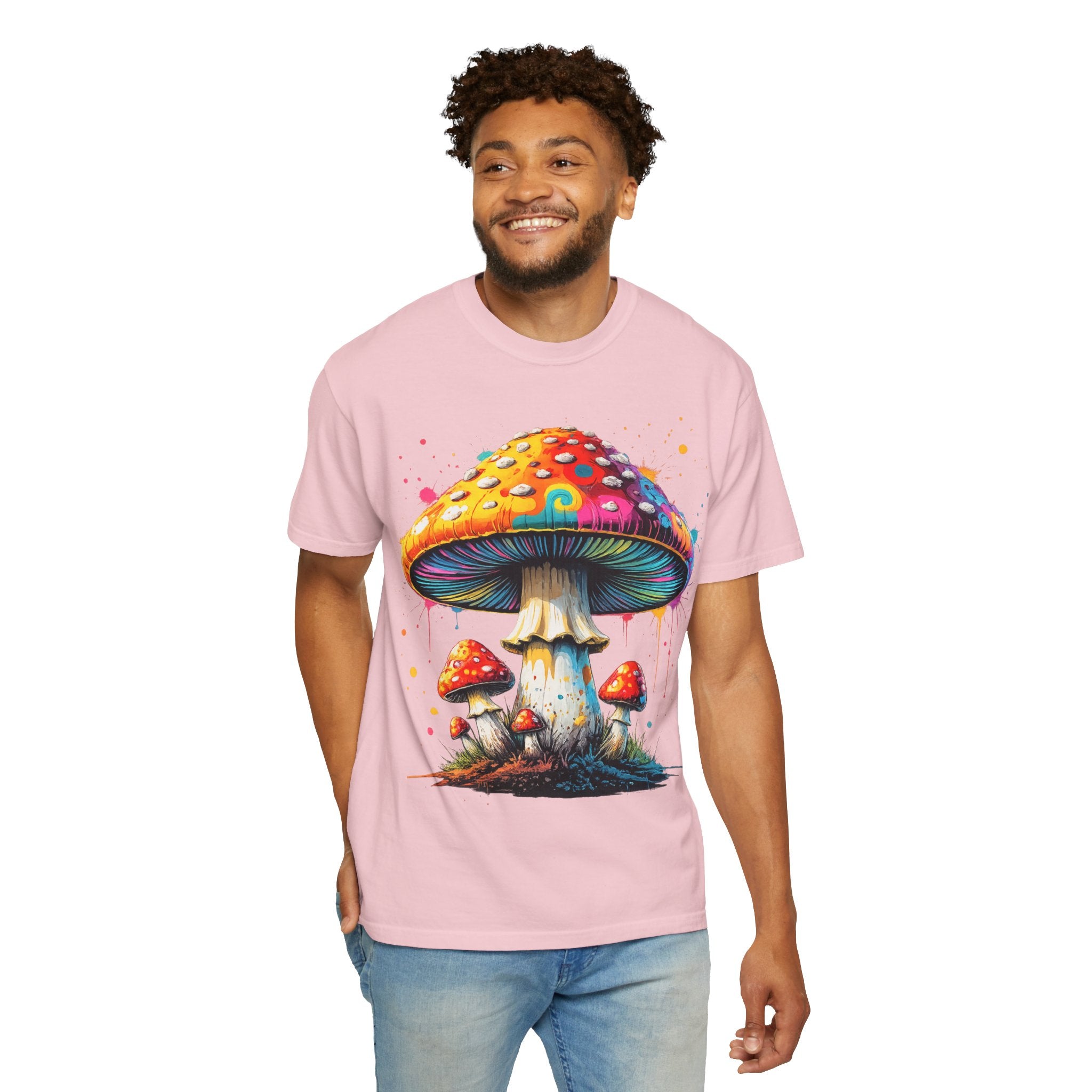 Lake Oswego Mushroom T-Shirt — Vintage Nature & Psychedelic Fungi Design