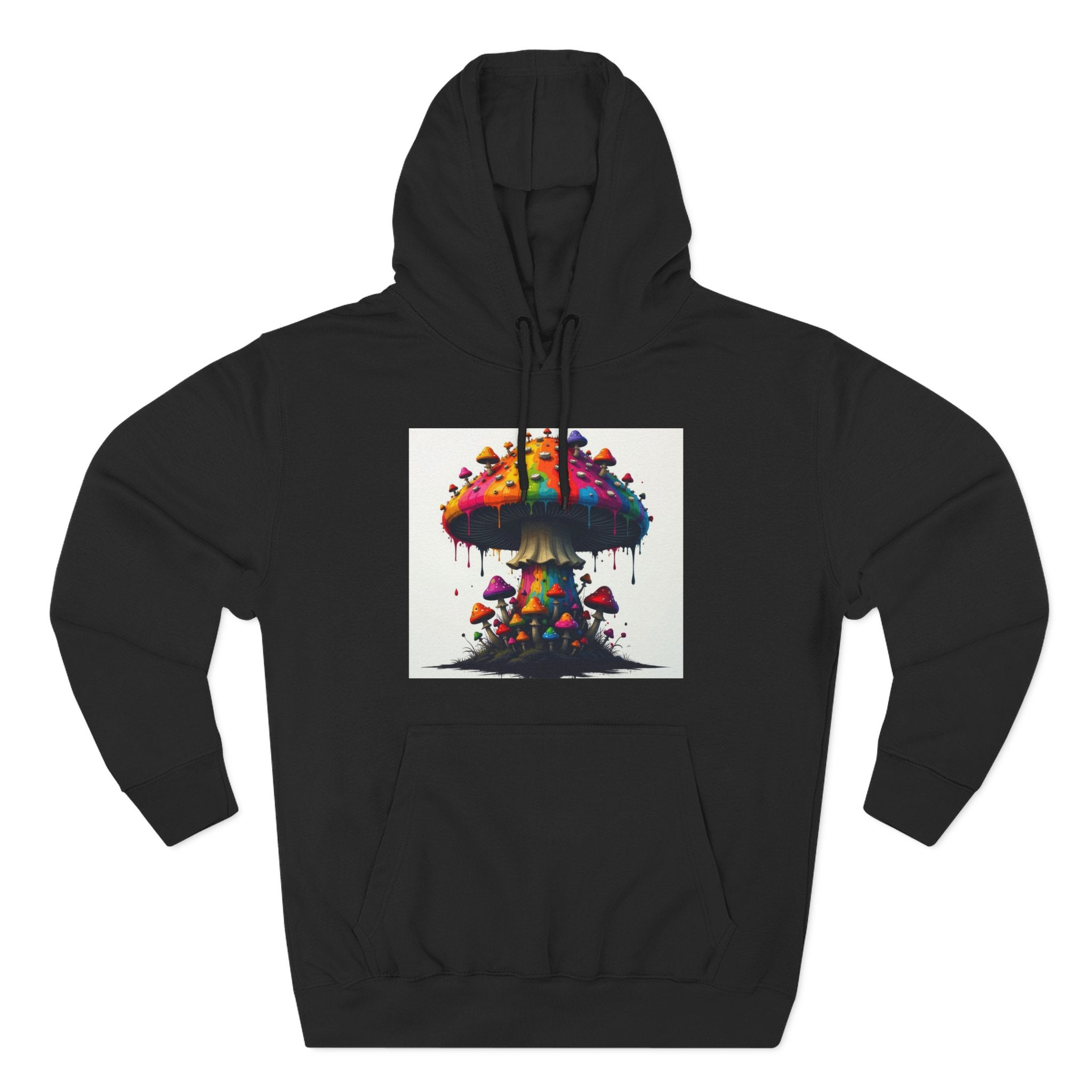 Shroom Works Hoodie — Colorful Psychedelic Mushroom Art Pullover