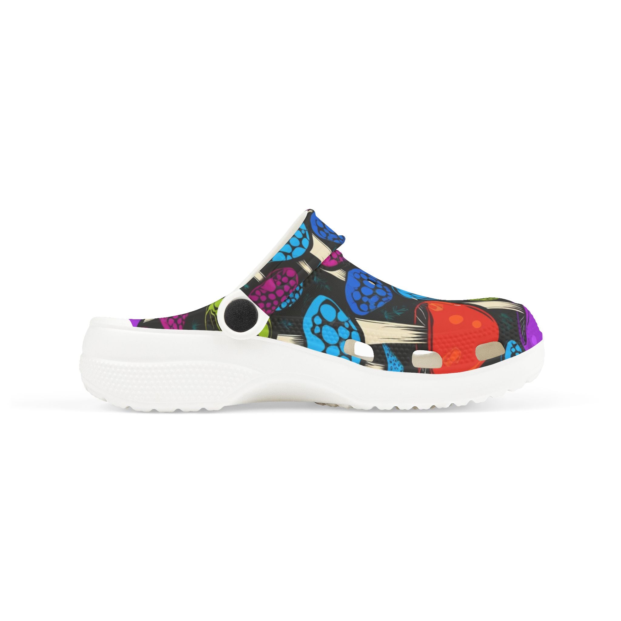 🍄 “Myco-Marchers” Kids’ Clogs 🌈