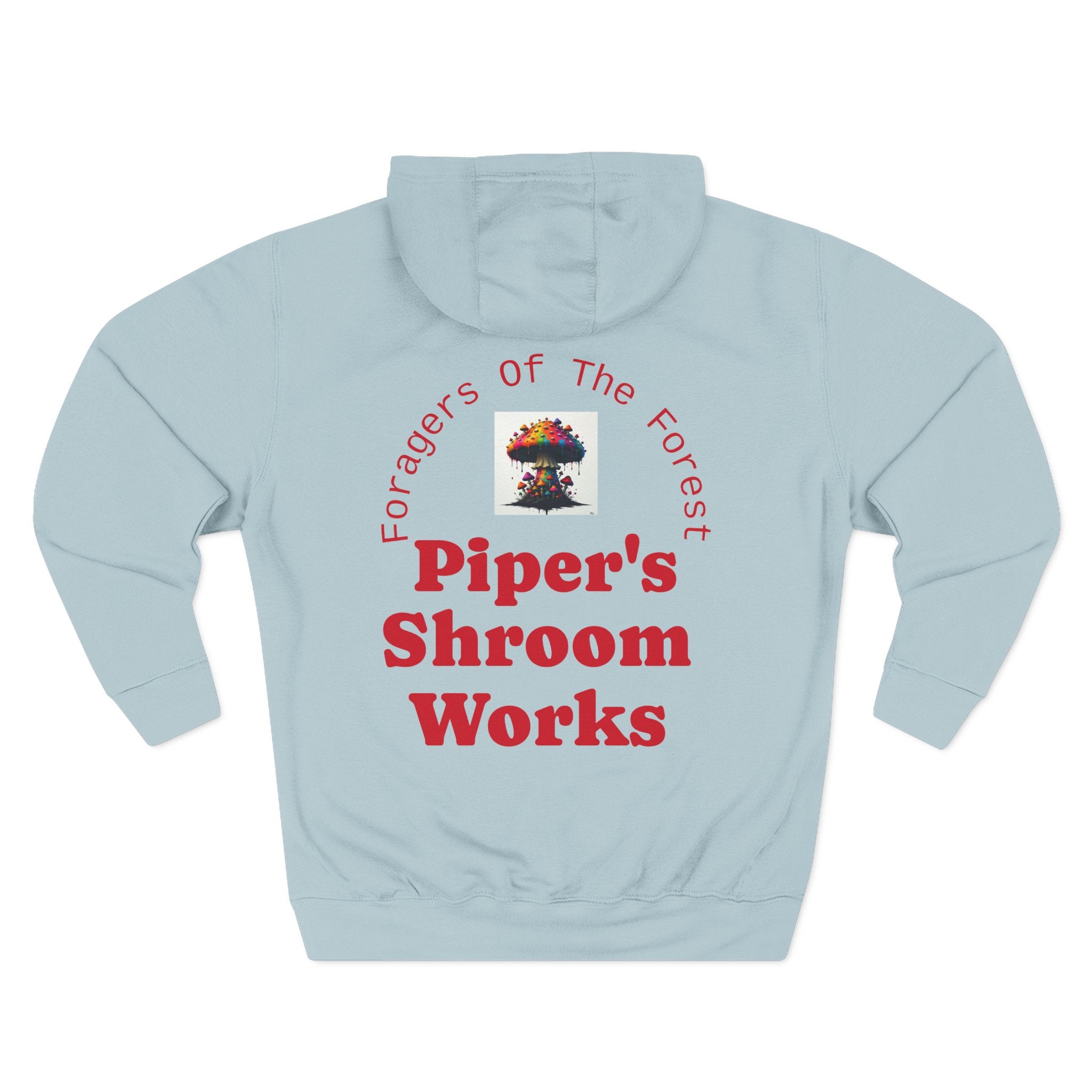 Shroom Works Hoodie — Colorful Psychedelic Mushroom Art Pullover