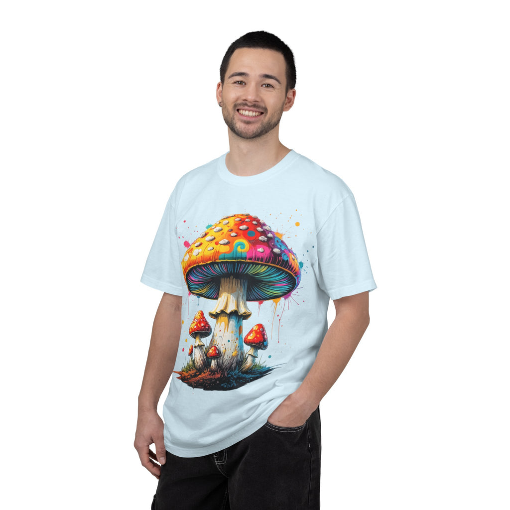 Lake Oswego Mushroom T-Shirt — Vintage Nature & Psychedelic Fungi Design