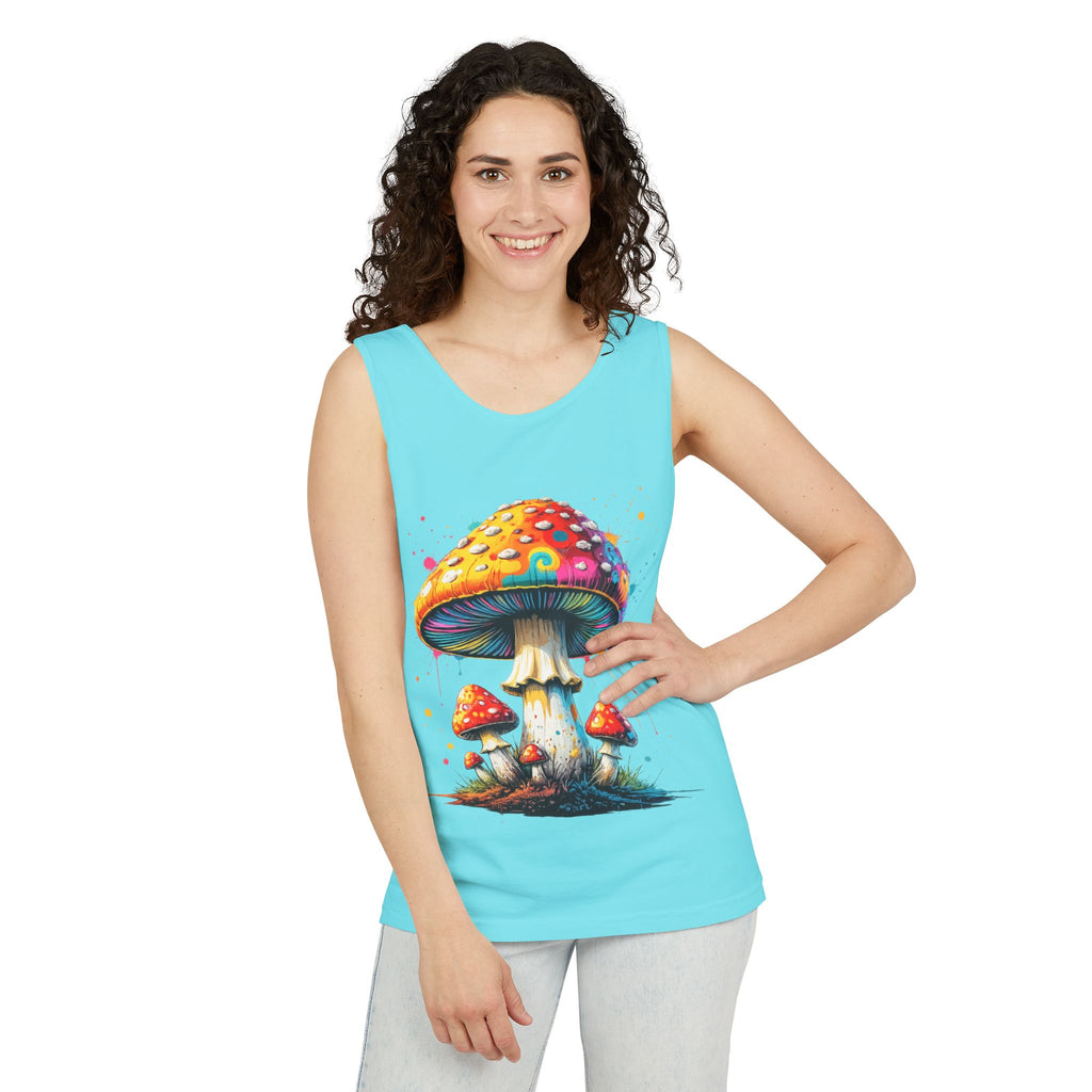 Mushroom Tank Top — Psychedelic & Portland Forest Graphic Tank