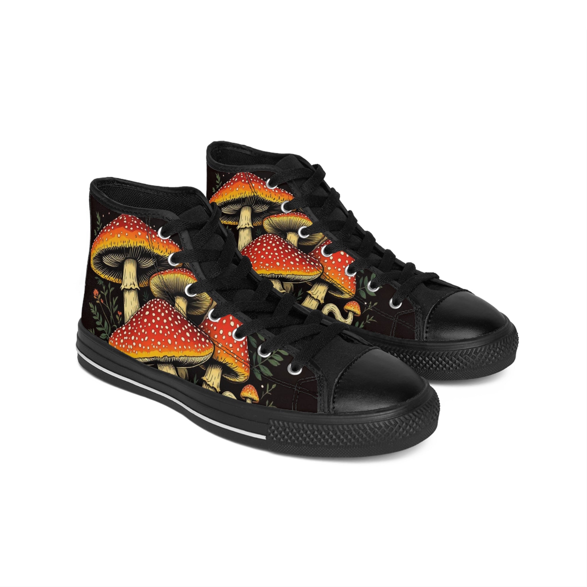 🍄 Fungi Force High-Tops – Step Boldly Into the Wild 🍄