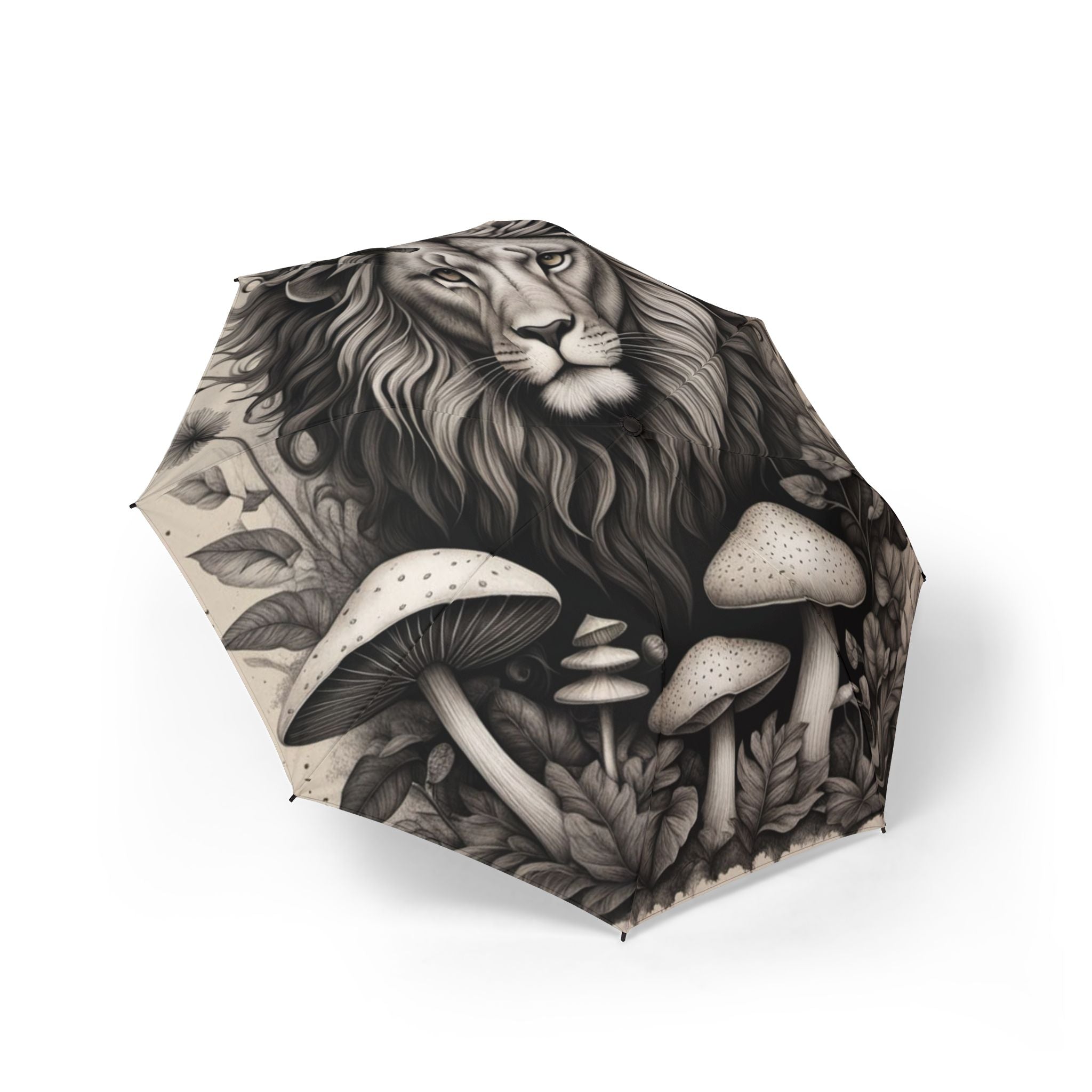 🦁 "Guardian of the Rain" Lion Umbrella – Power in Every Storm ☔