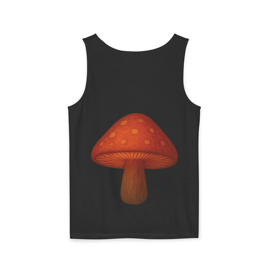 Portland Mushroom Tank Top — Vintage Forest Travel Graphic