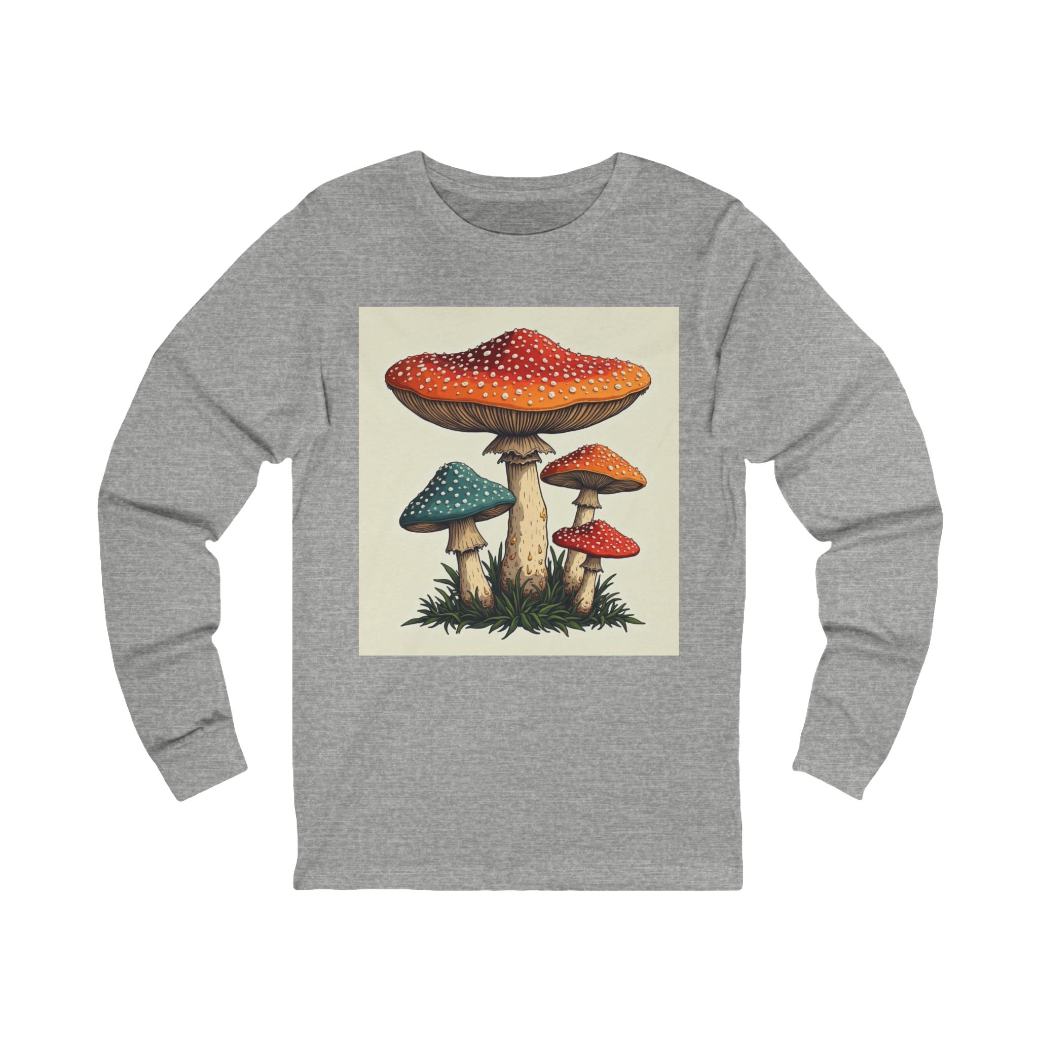 🍄 Mystic Grove Long Sleeve Tee – Let Your Style Take Root 🌿