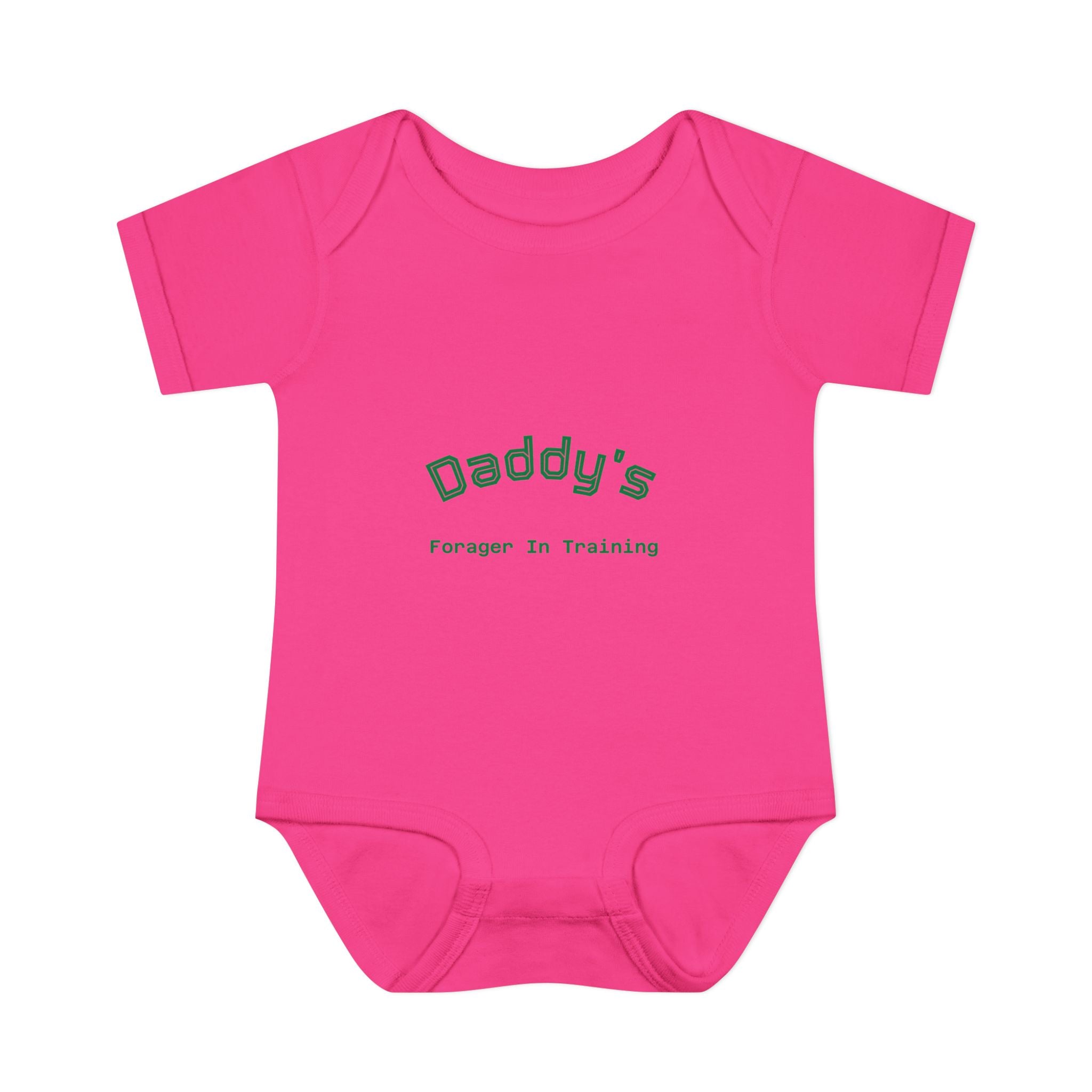 🍄👶 “Forest Friends” Baby Bodysuit One Piece
