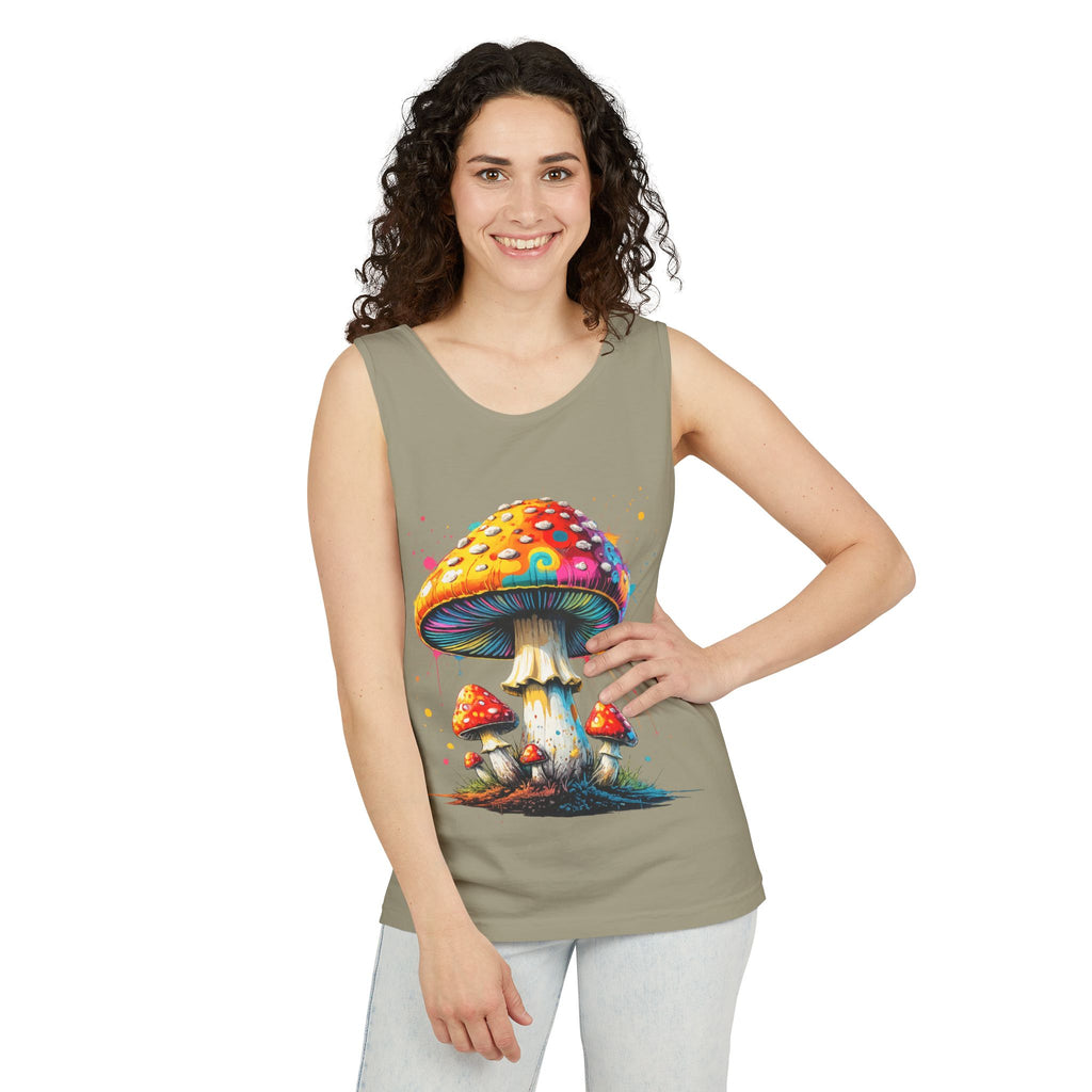 Mushroom Tank Top — Psychedelic & Portland Forest Graphic Tank