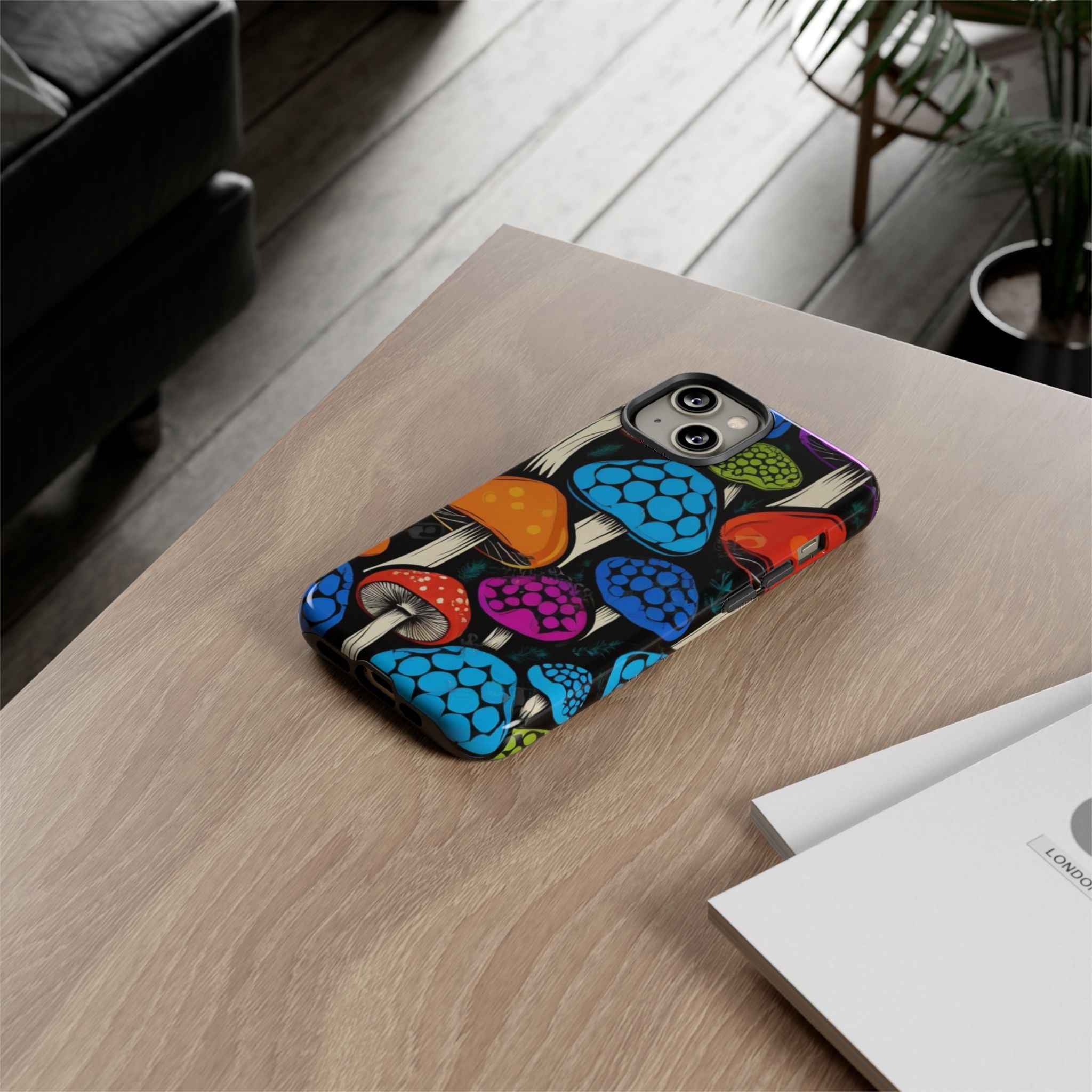 🍄 Shroom Pop iPhone Case – Protect Your Phone in Psychedelic Style 🌈📱