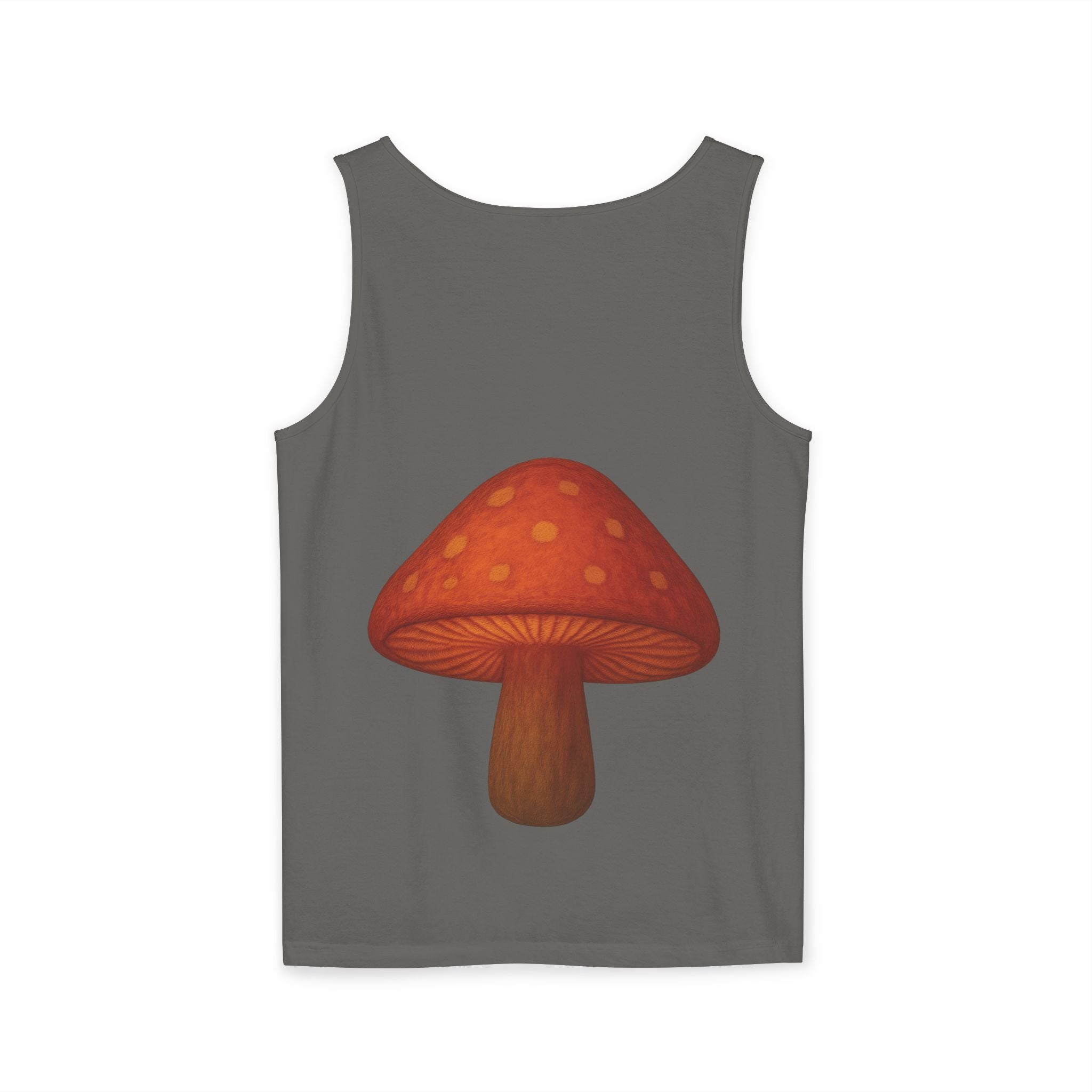 Portland Mushroom Tank Top — Vintage Forest Travel Graphic