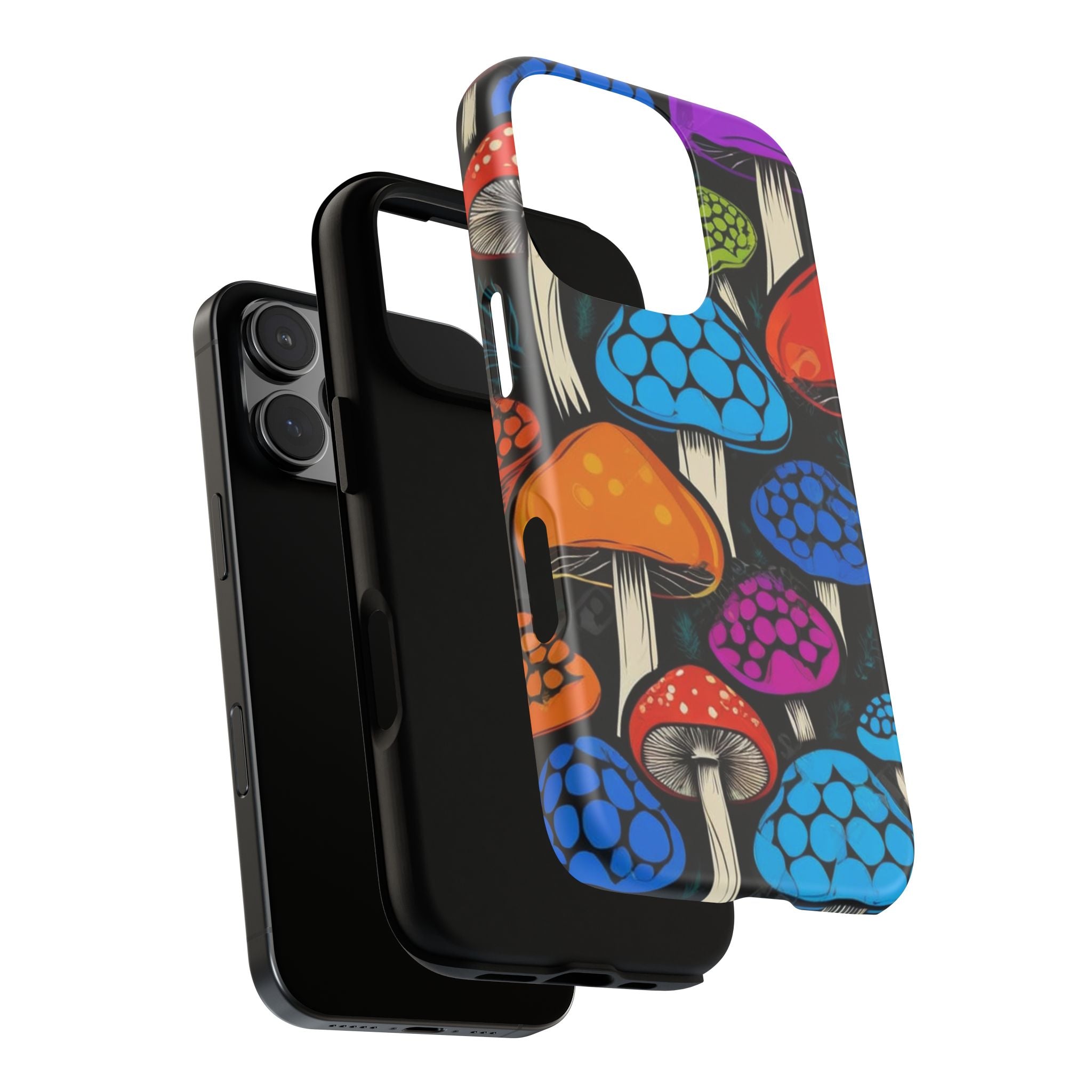 🍄 Shroom Pop iPhone Case – Protect Your Phone in Psychedelic Style 🌈📱