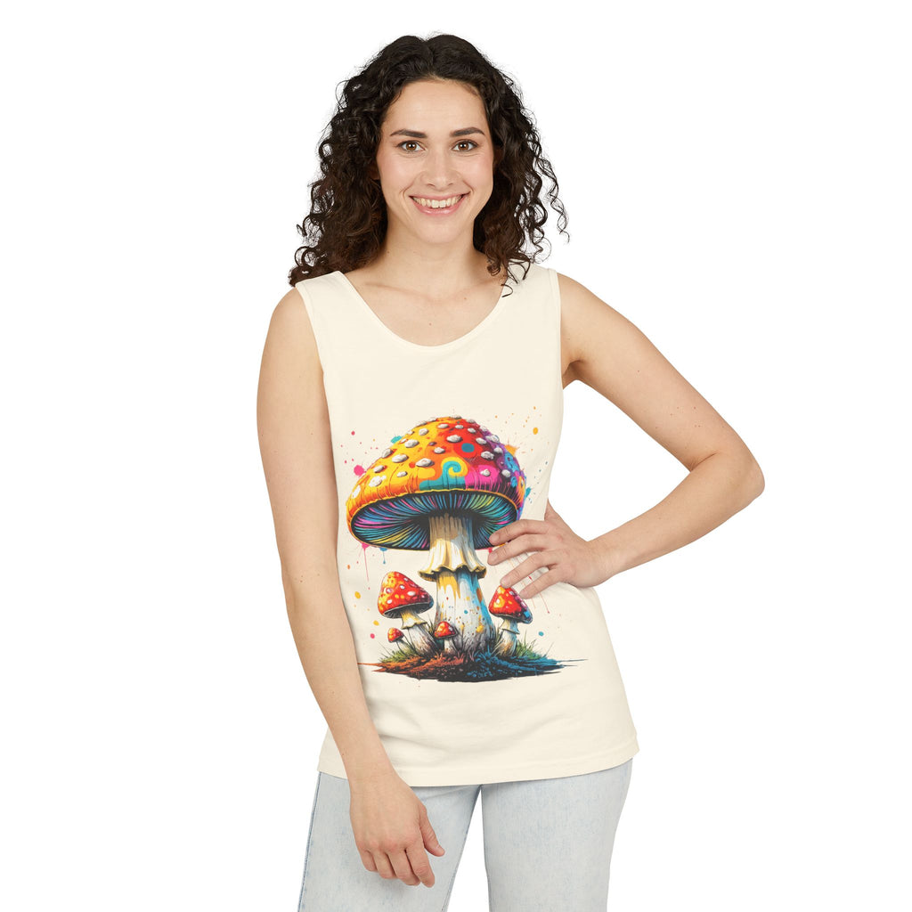 Mushroom Tank Top — Psychedelic & Portland Forest Graphic Tank