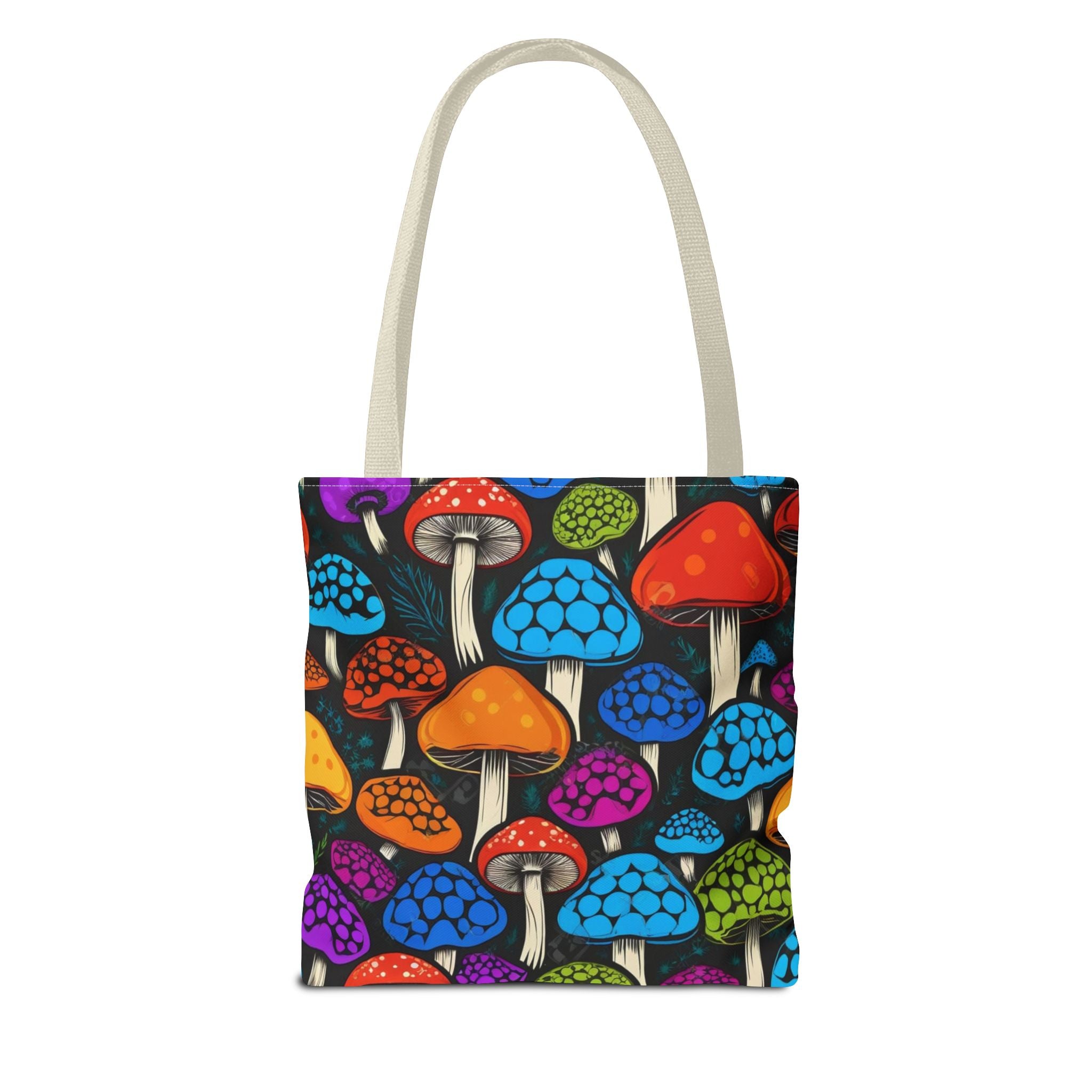 🌈 Color Pop Mushroom Tote – Carry Bold, Live Bright 🍄👜