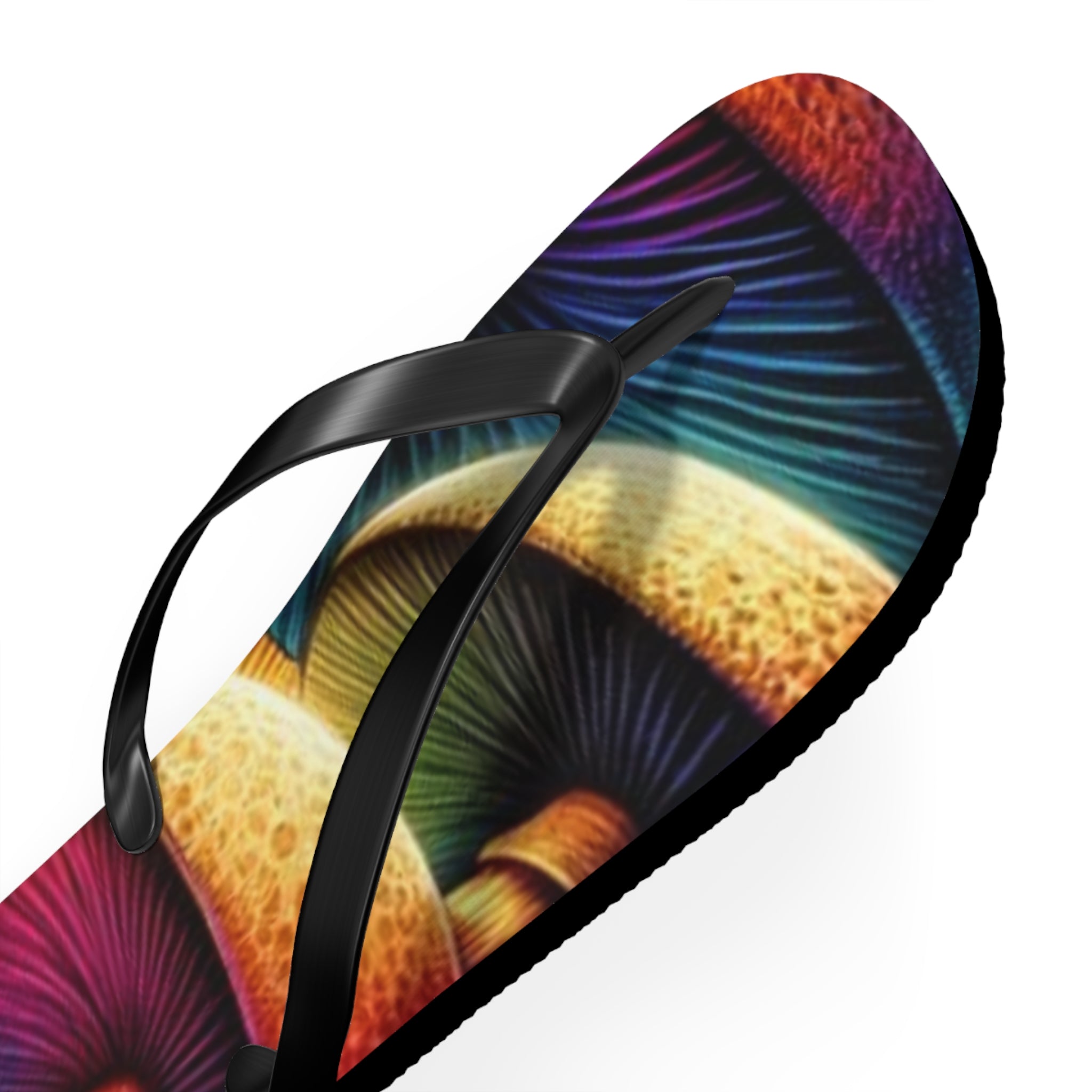 🔥🍄 Shroom Gills. Chill Thrills. Flip-Flops That Trip in Style. 🌈🦶