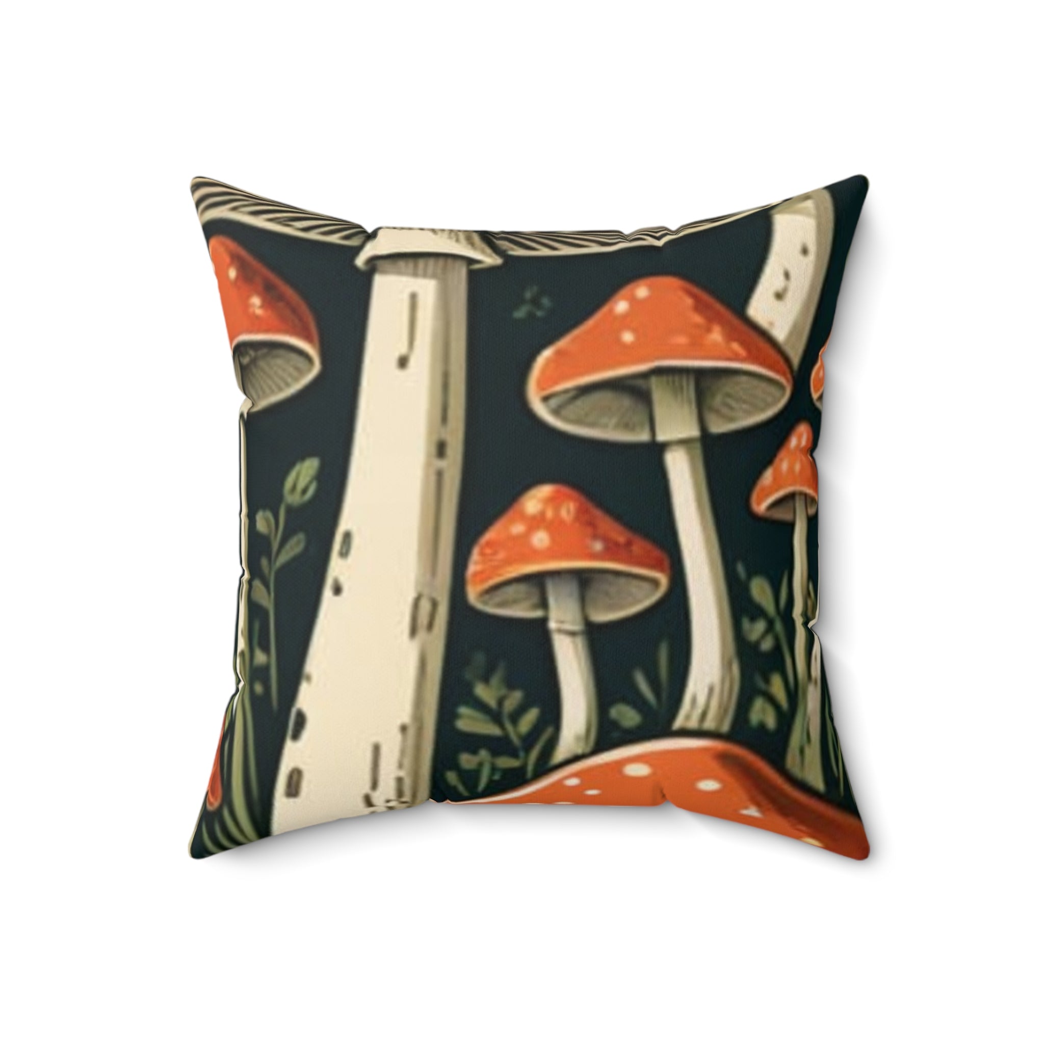 Pillow: Mushroom Forest Decorative Pillow