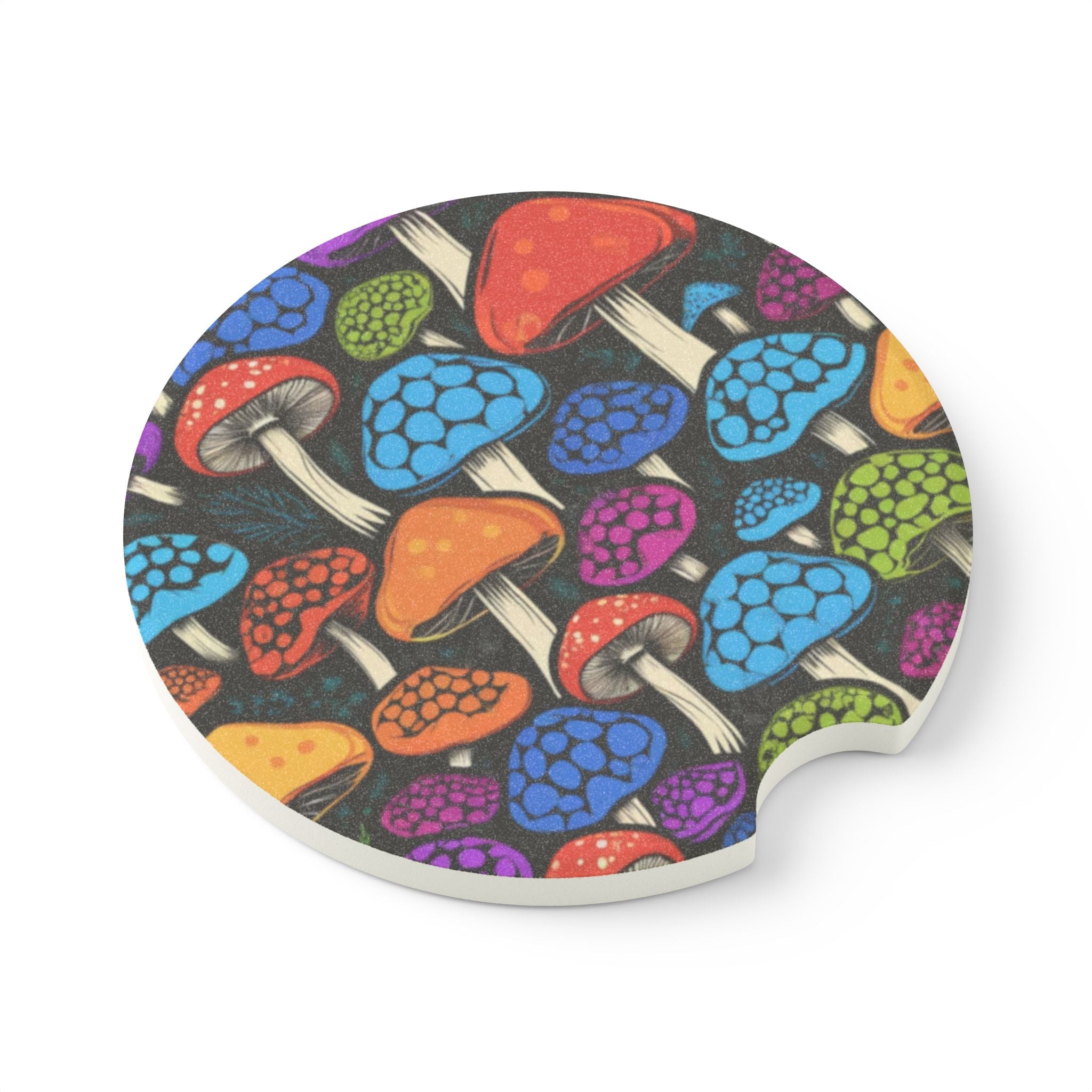 🍄 Fungi Fun Car Coasters 🌈