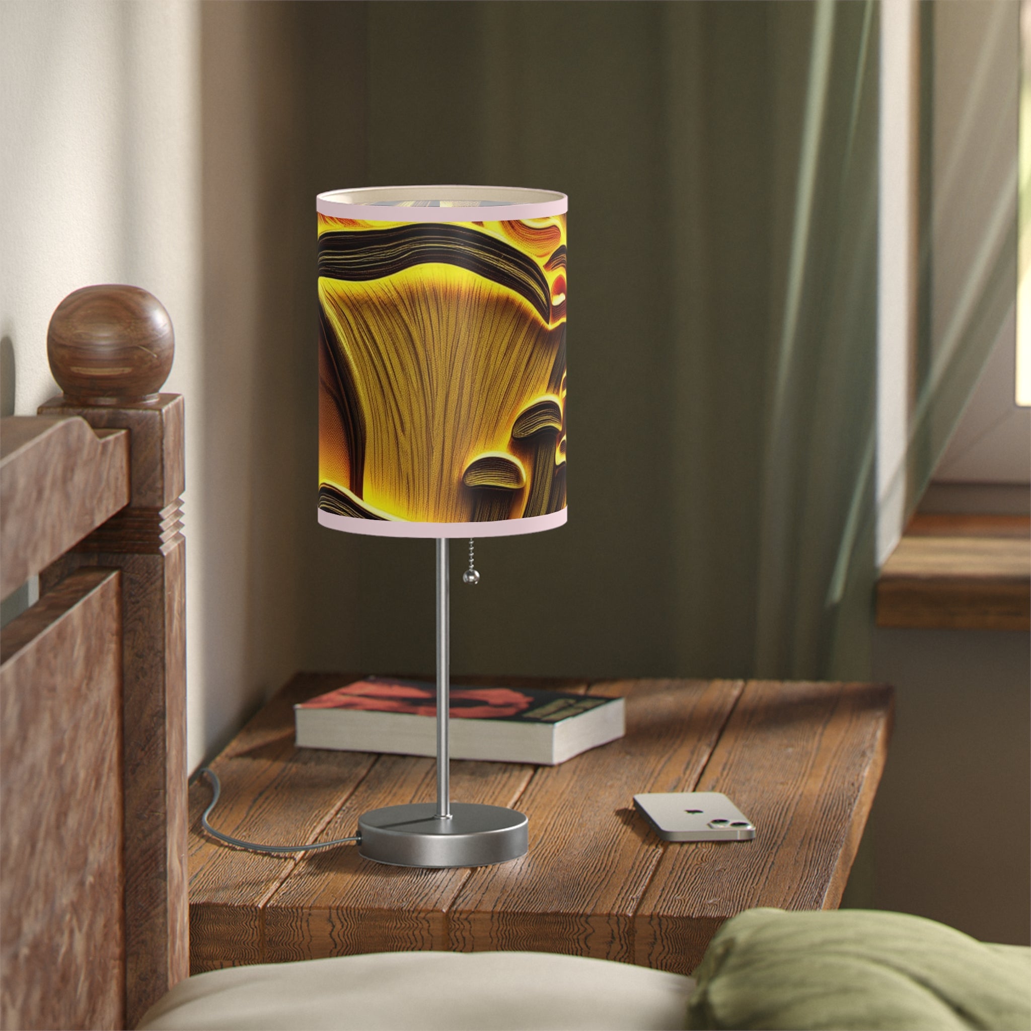 ✨💡Golden Glow Mushroom Lamp – Forest Light Edition" 🍄✨💡