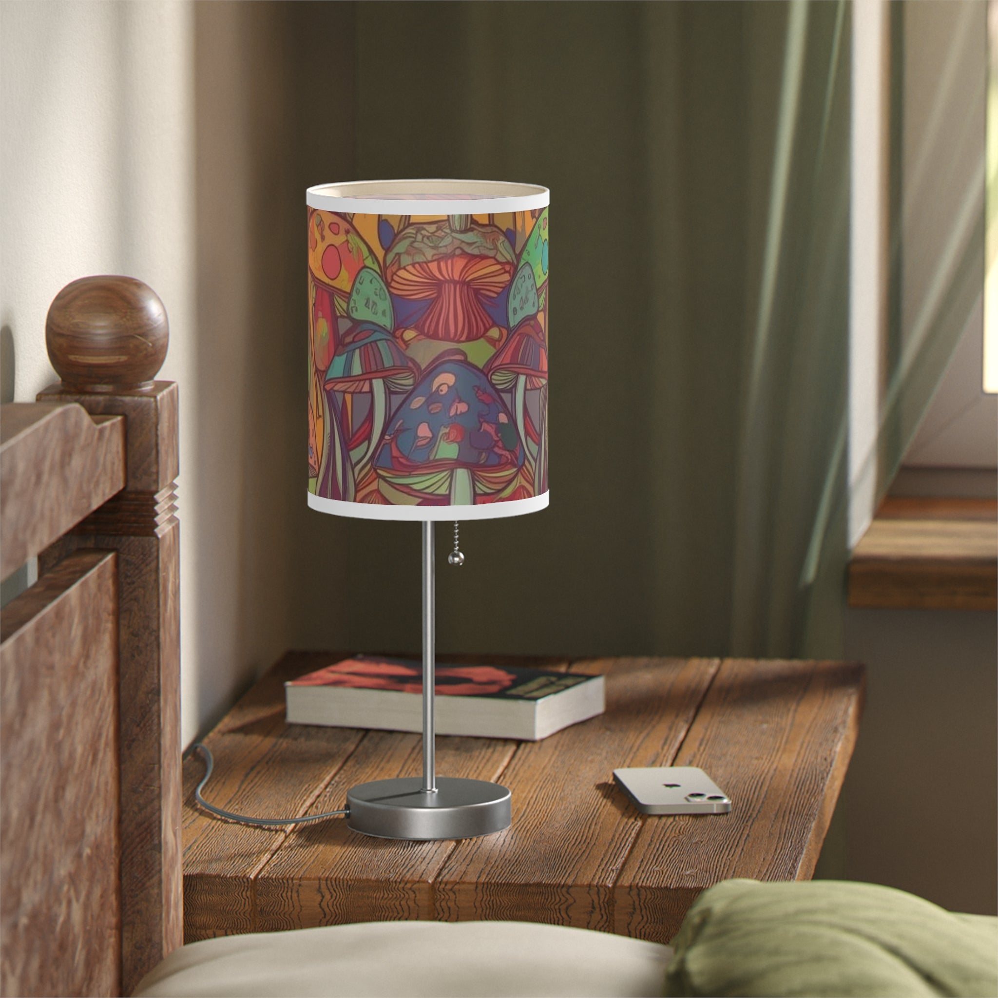🍄🌈✨Enchanted Shroom Lamp – Mystical Glow for Your Space🍄✨💡