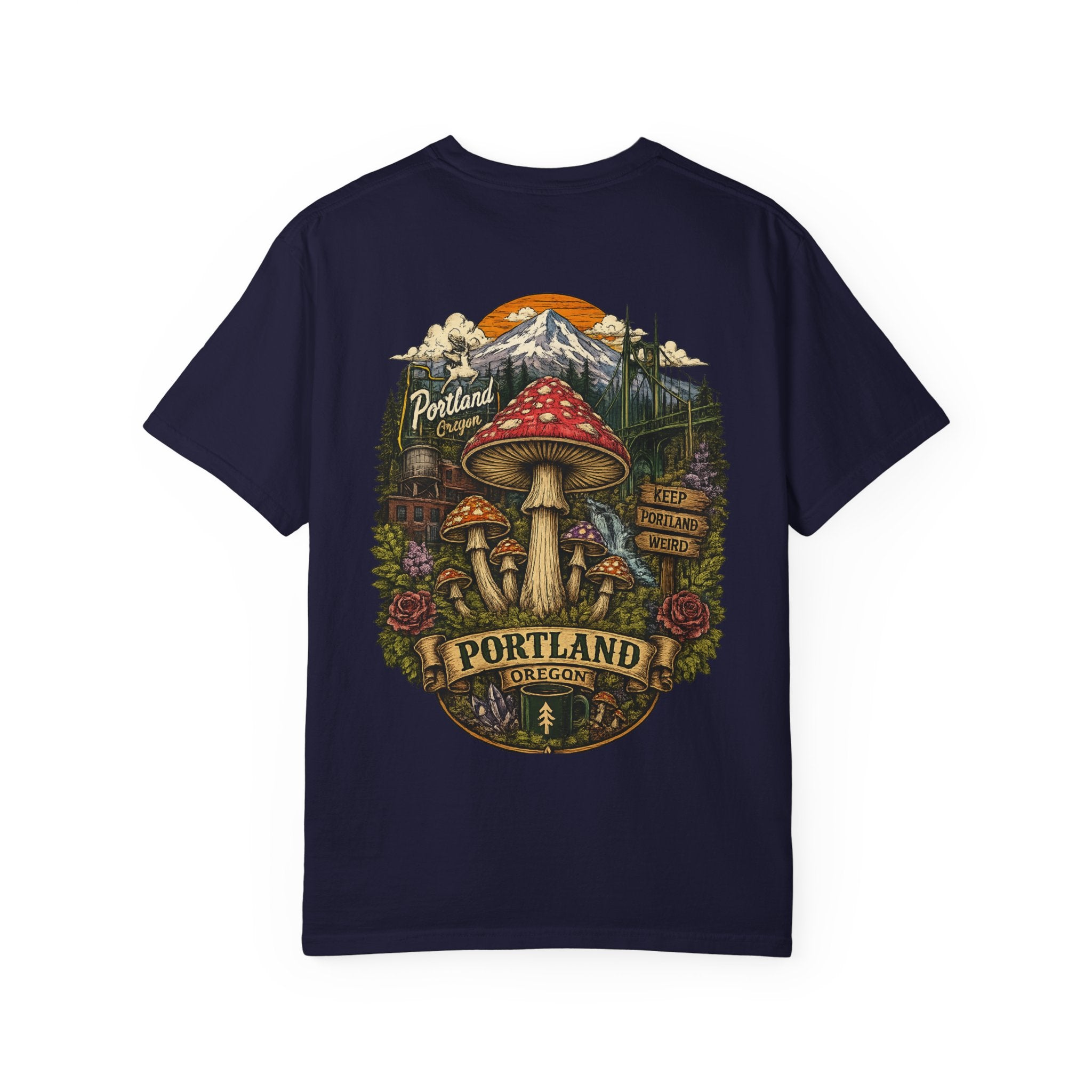 Mushroom Graphic T-Shirt